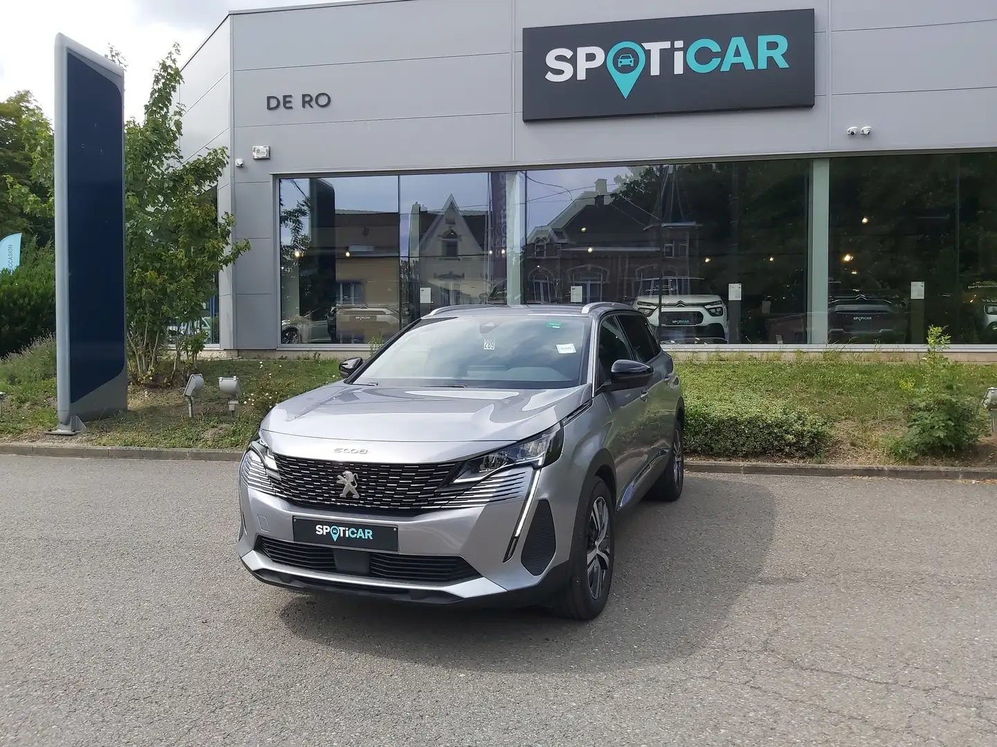 Peugeot 5008 1.5 BlueHDi Allure Pack AUTOMATIQUE Gris - 2
