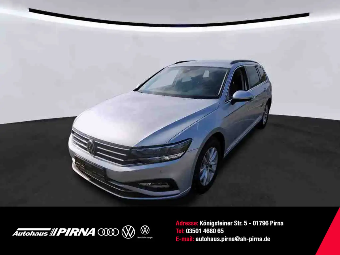 Volkswagen Passat Variant 2.0 TDI Business Standheizung AHK Silber - 1