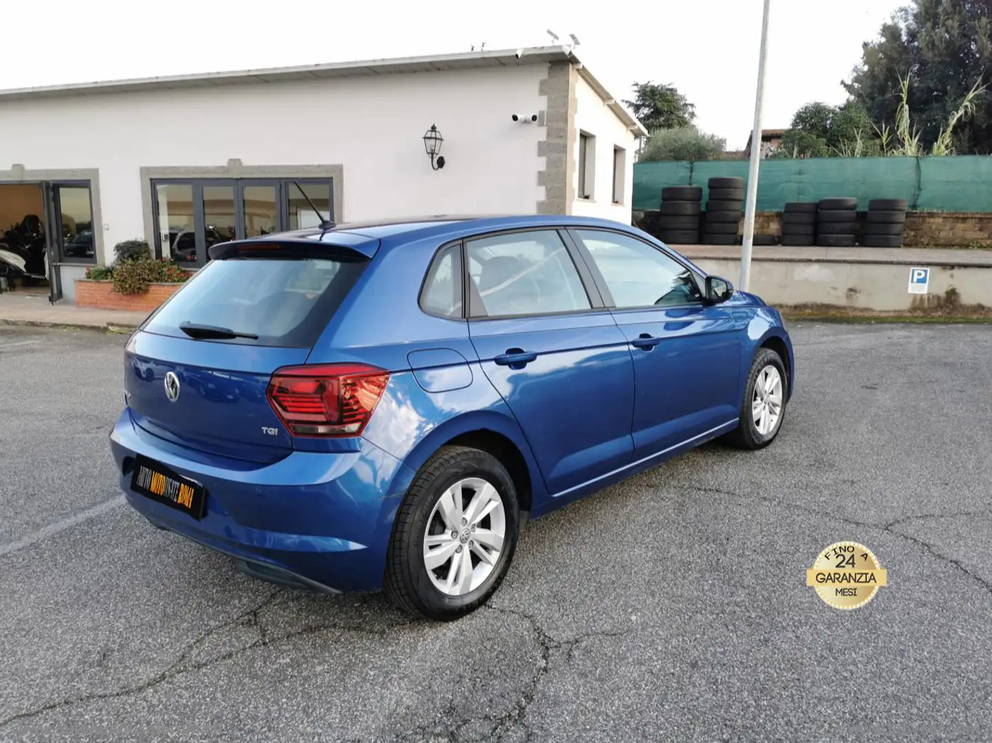 Volkswagen Polo 1.0 TGI 5p. Comfortline BMT RATE AUTO MOTO SCOOTER Blauw - 2