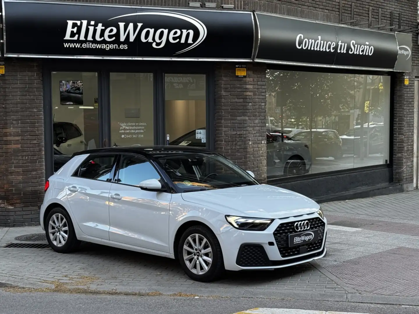 Audi A1 Sportback 30 TFSI Advanced S tronic Weiß - 1