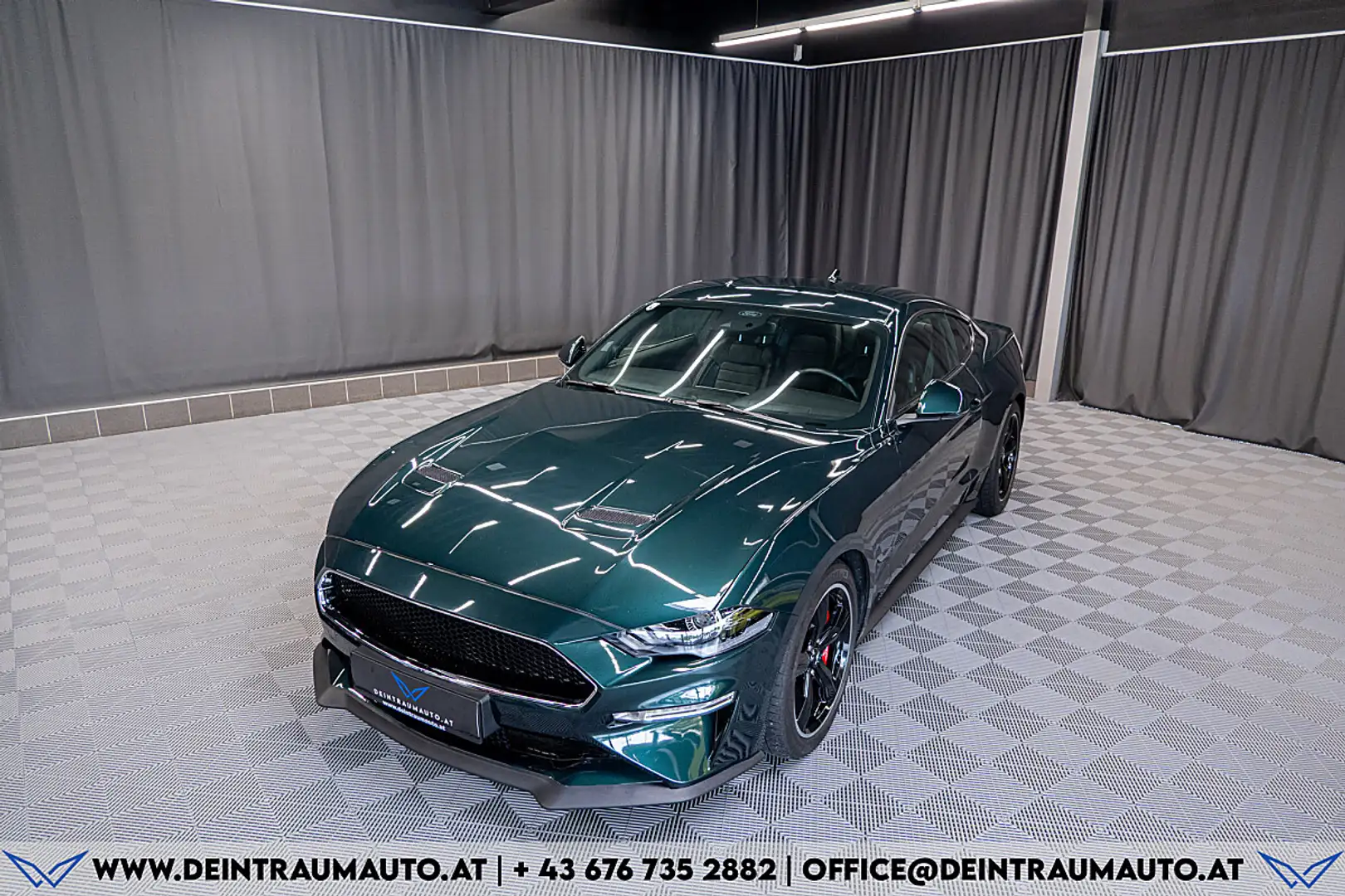 Ford Mustang 5,0 Ti-VCT V8 Bullitt*Ö-FAHRZEUG* Grün - 2