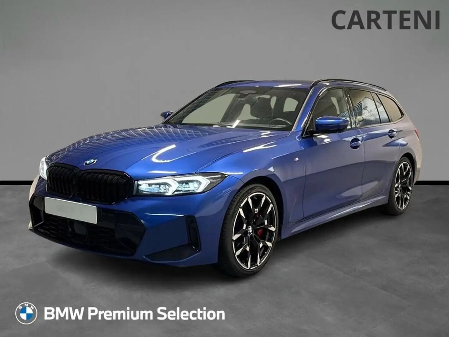 BMW 320 d Touring mhev 48V Msport xdrive auto Bleu - 1
