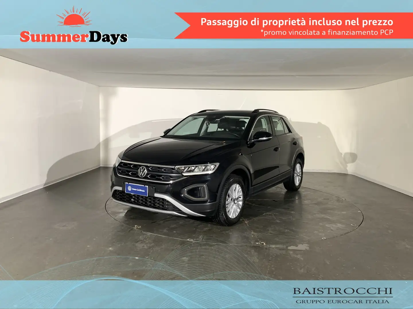 Volkswagen T-Roc 2.0 tdi life 115cv Nero - 1