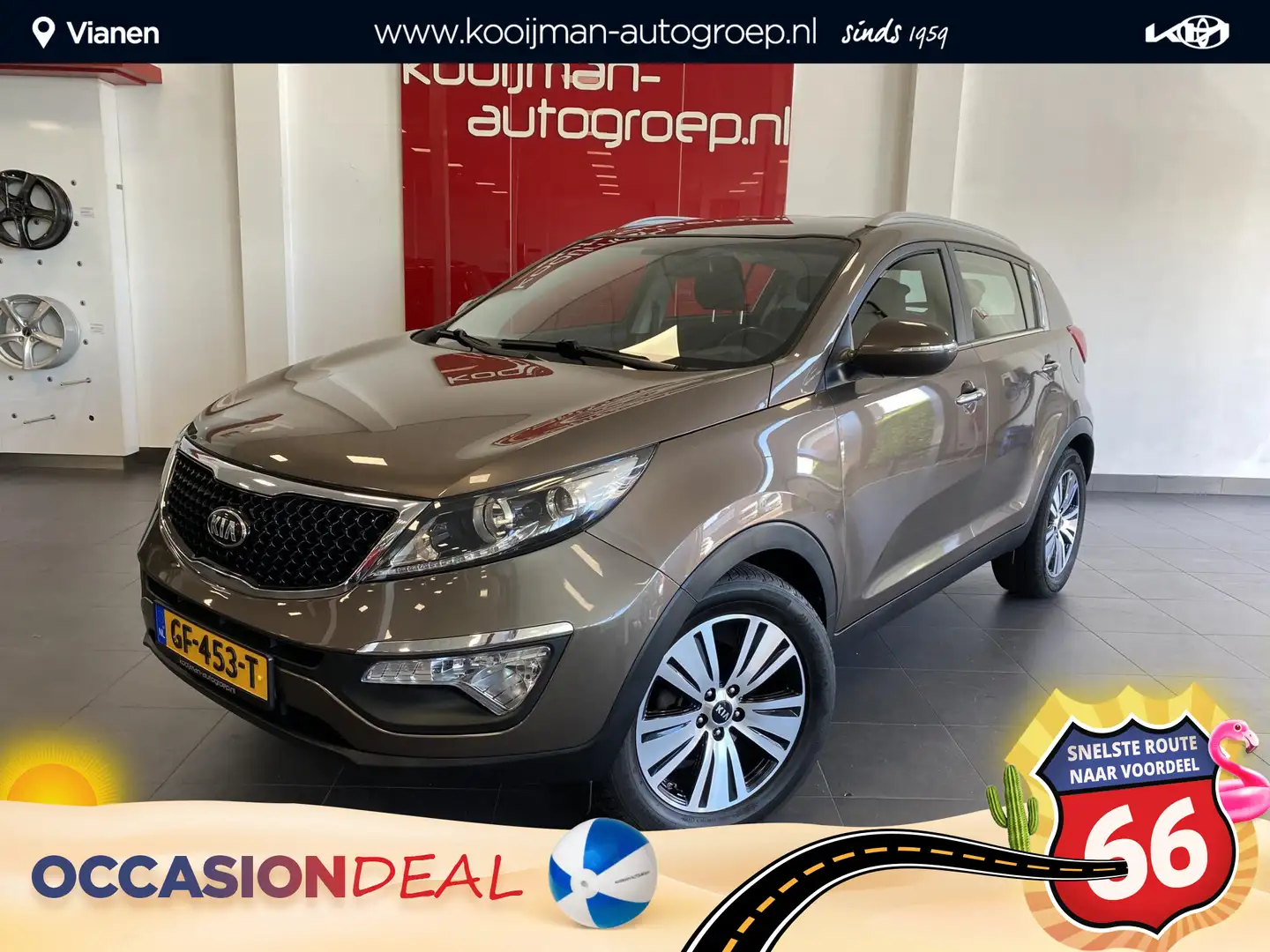 Kia Sportage 1.6 GDI DynamicLine | Audio-navigatie full map | A Bruin - 1