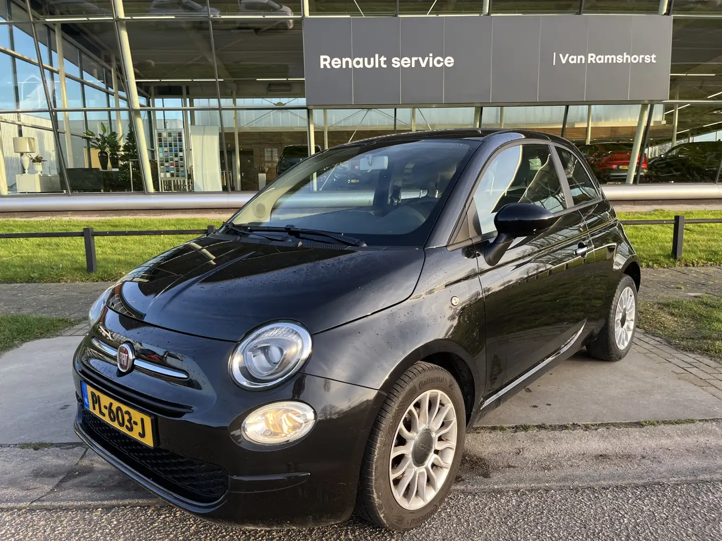 Fiat 500 1.0 TwinAir Pop / Airco / Elek. Ramen / LMV / Schwarz - 1