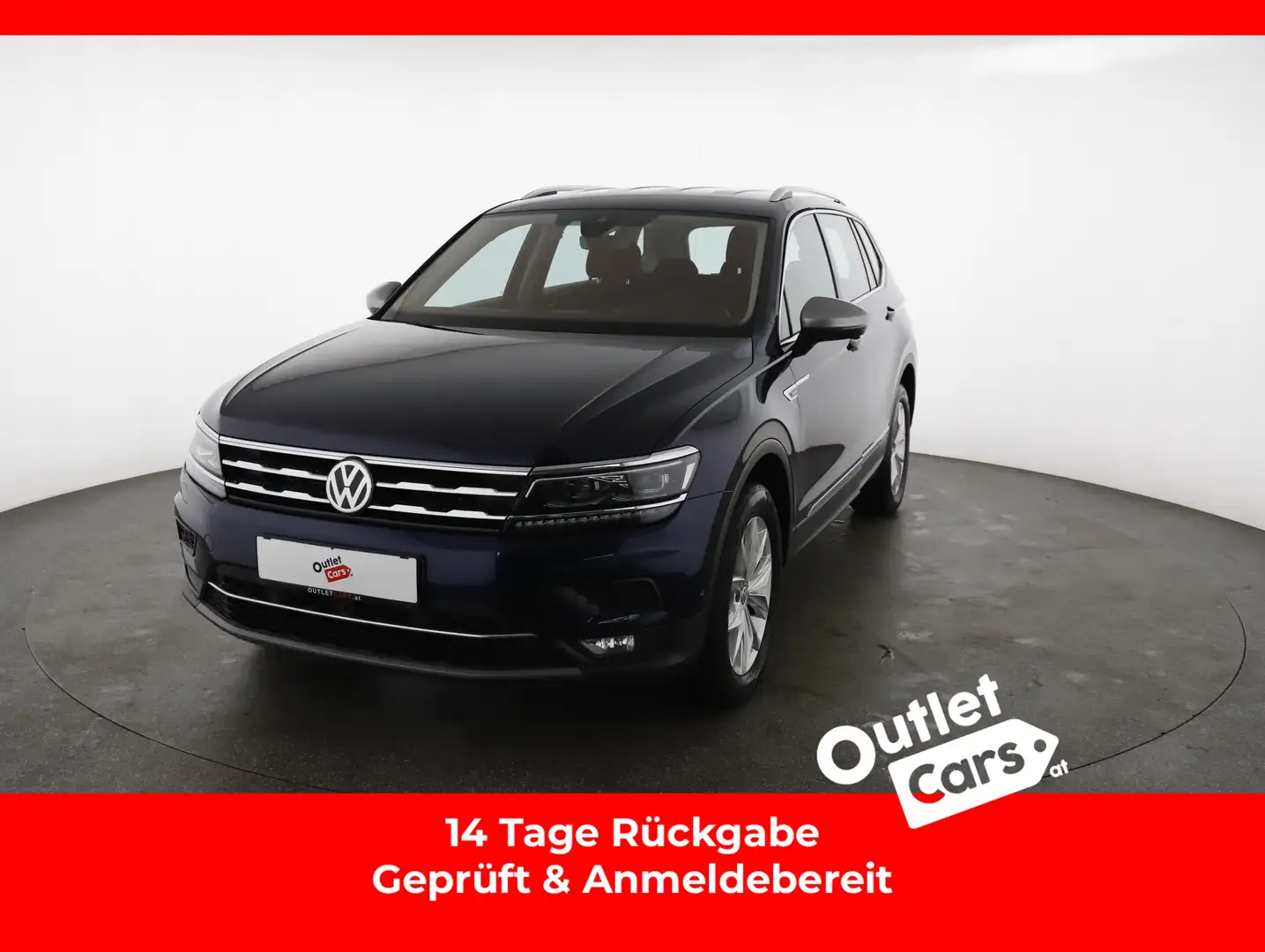 Volkswagen Tiguan Allspace 2.0 TDI 4Mot HL LED+HEADUP+360KAM Blau - 1