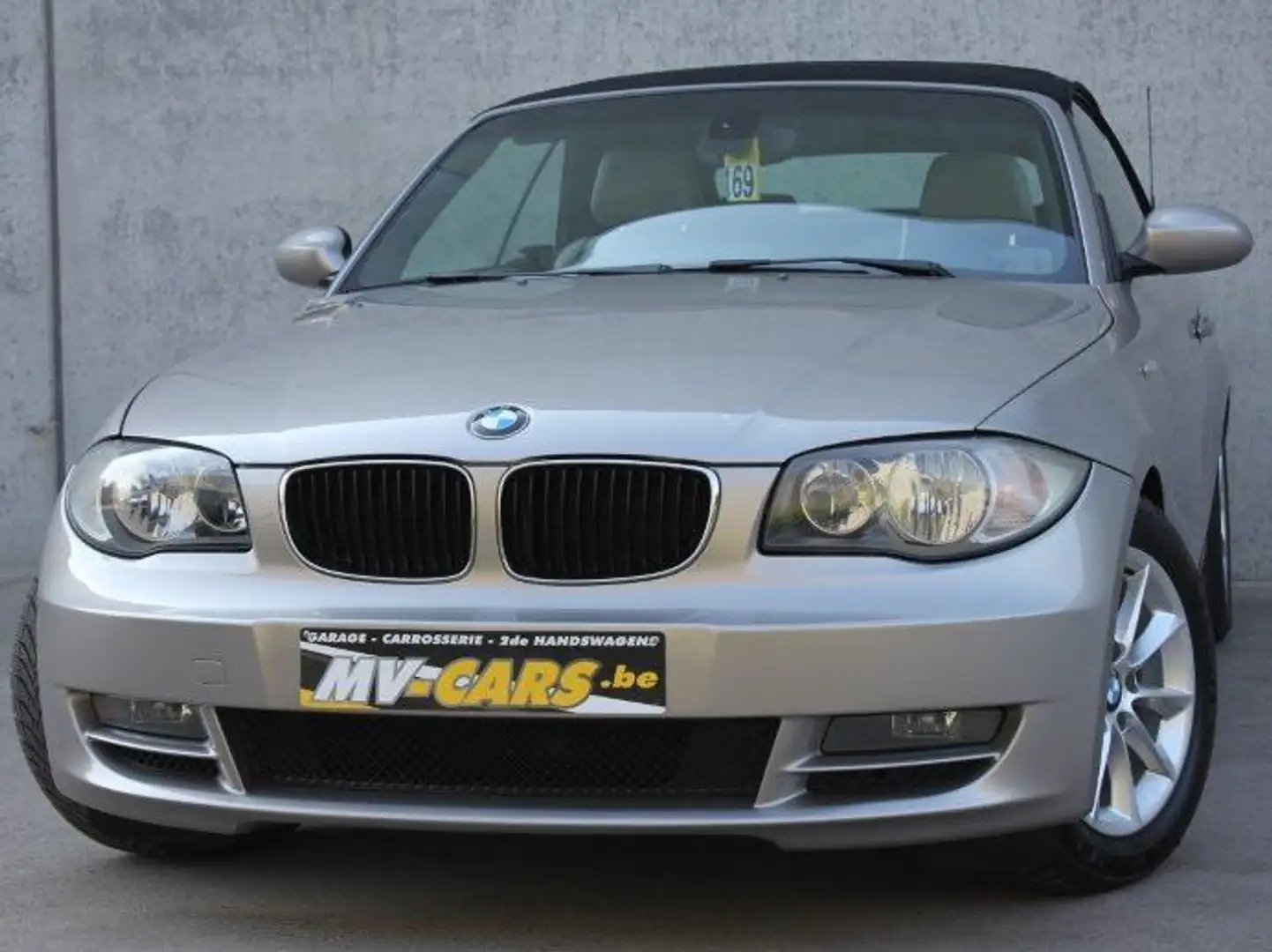 BMW 118 BMW 118i Cabrio/Pdc/Navi/Multistuur Argent - 1