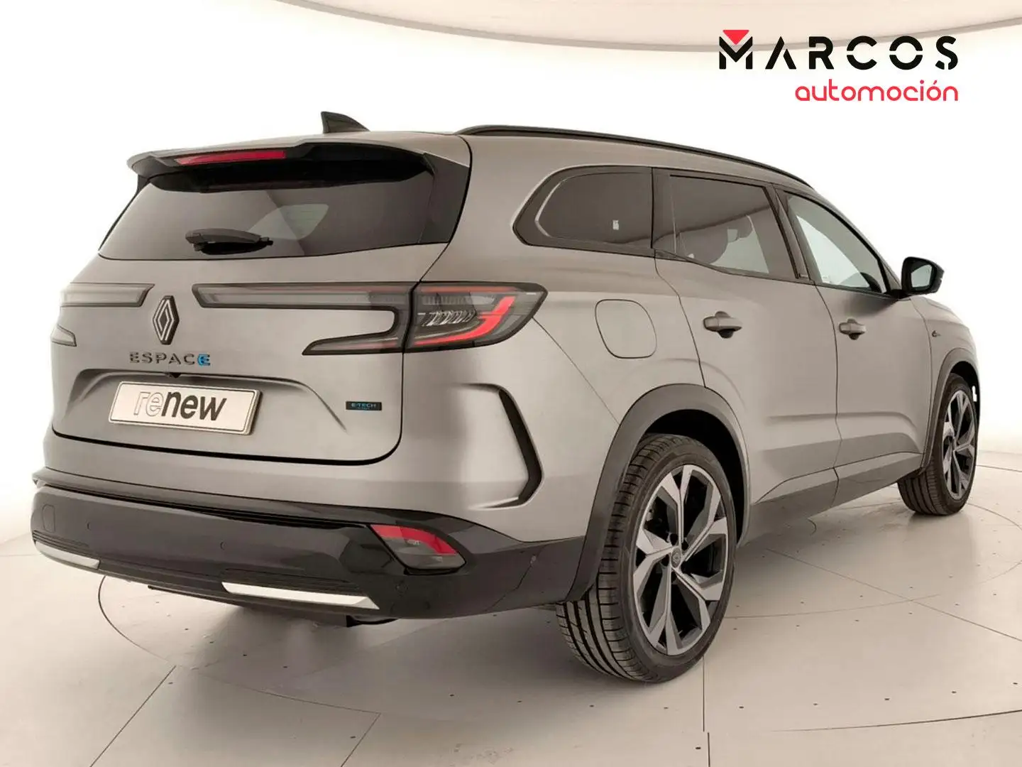 Renault Espace Techno E-Tech full hybrid 146kW Gris - 2