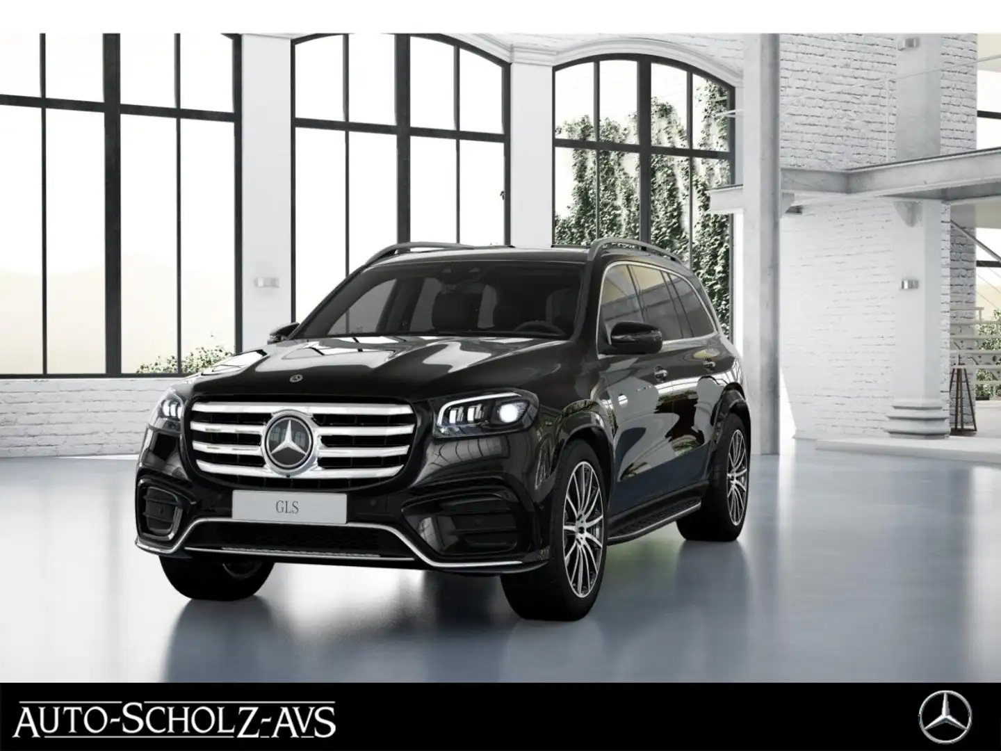 Mercedes-Benz GLS 350 d 4MATIC AMG AHK*Burm*Sitzklima*Pano*360 Schwarz - 1