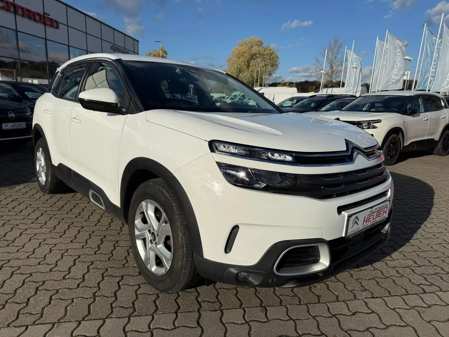 Citroen C5 Aircross Live 1.5 Blue-HDI FAP Weiß - 1