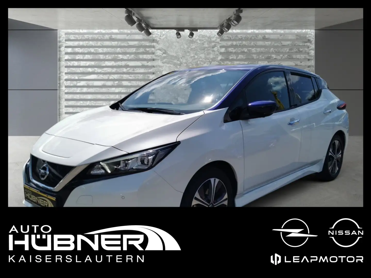 Nissan Leaf N-Connecta 40kWh Navi|AroundView|4xSHZ|LHZ Blau - 1