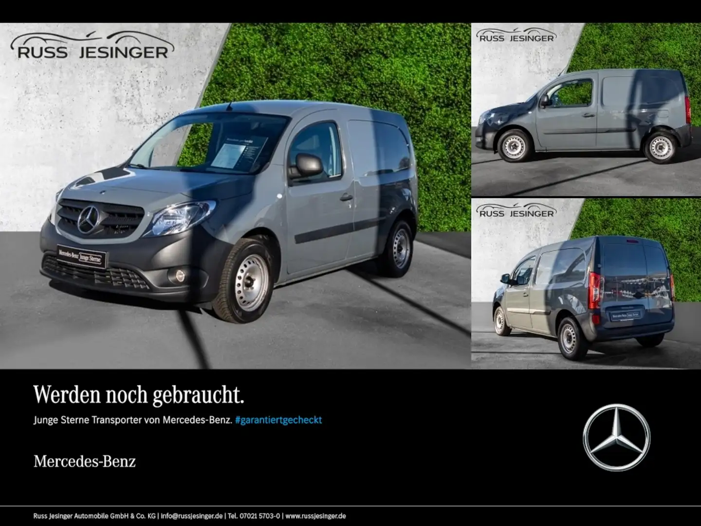 Mercedes-Benz Citan 108 CDI Kasten Lang *Klima*Flügeltüren* Gris - 1