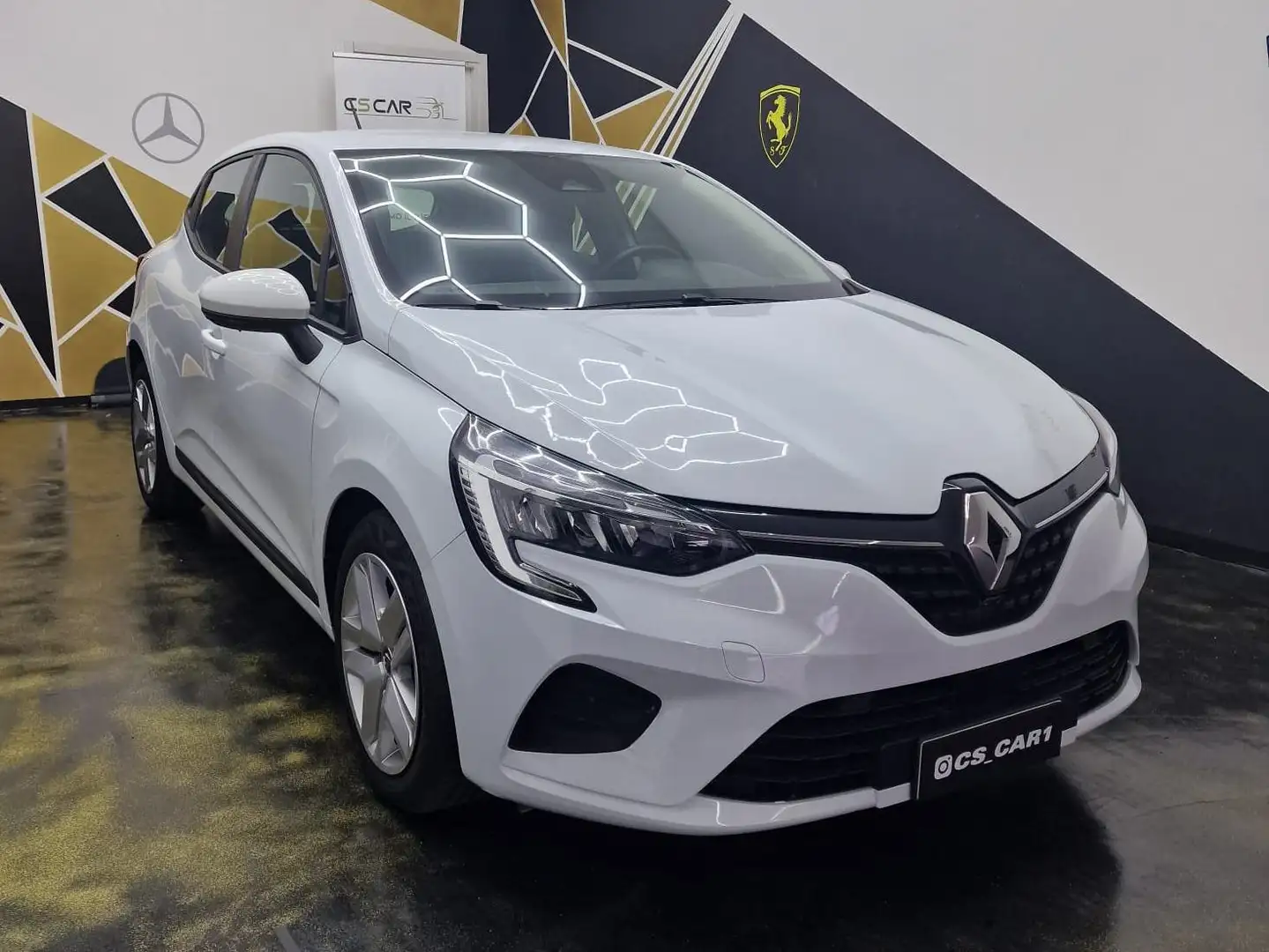 Renault Clio Clio 1.0 tce Zen 90cv my21 Weiß - 2
