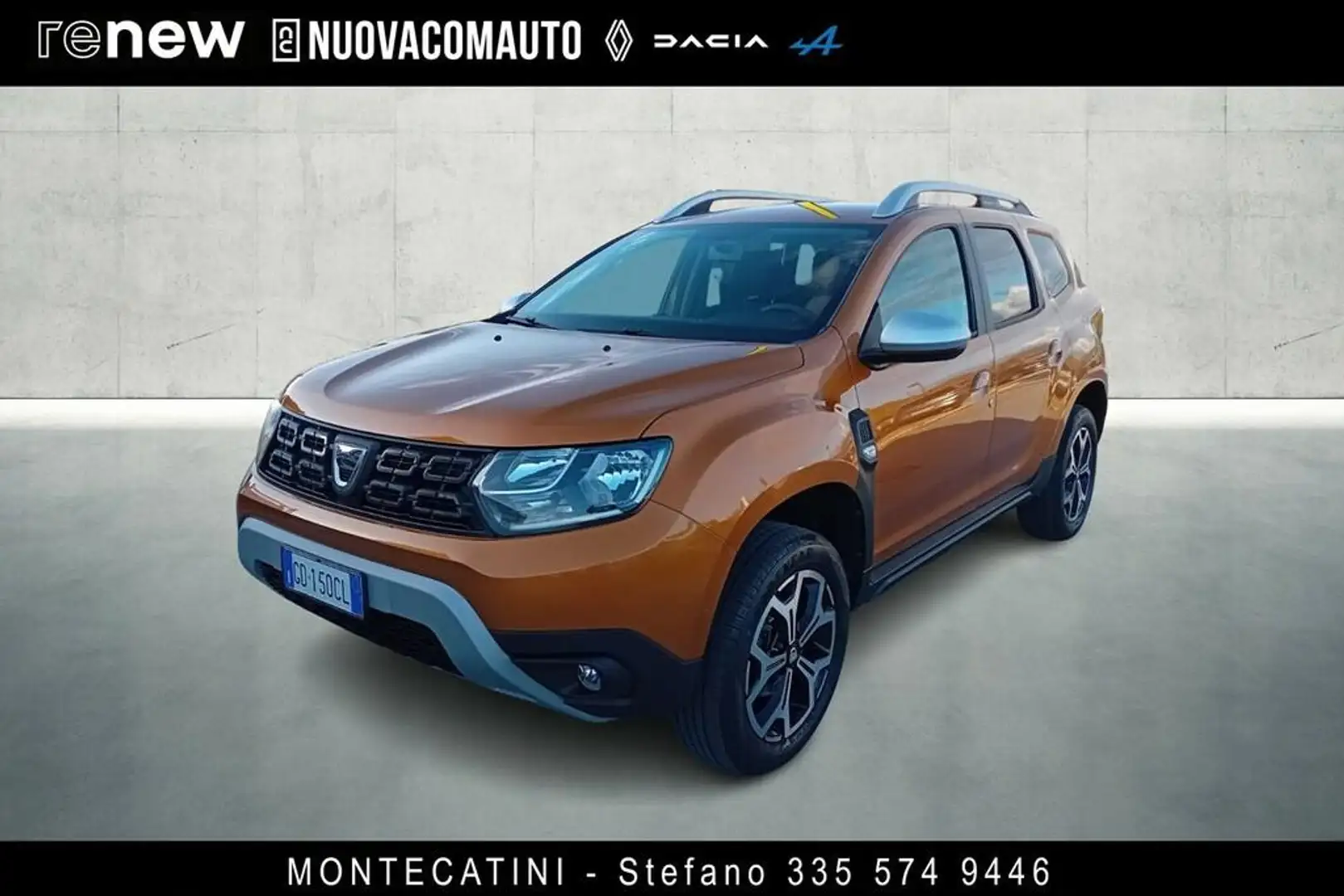 Dacia Duster 1.6 sce Prestige Gpl 4x2 s&s 115cv Naranja - 1