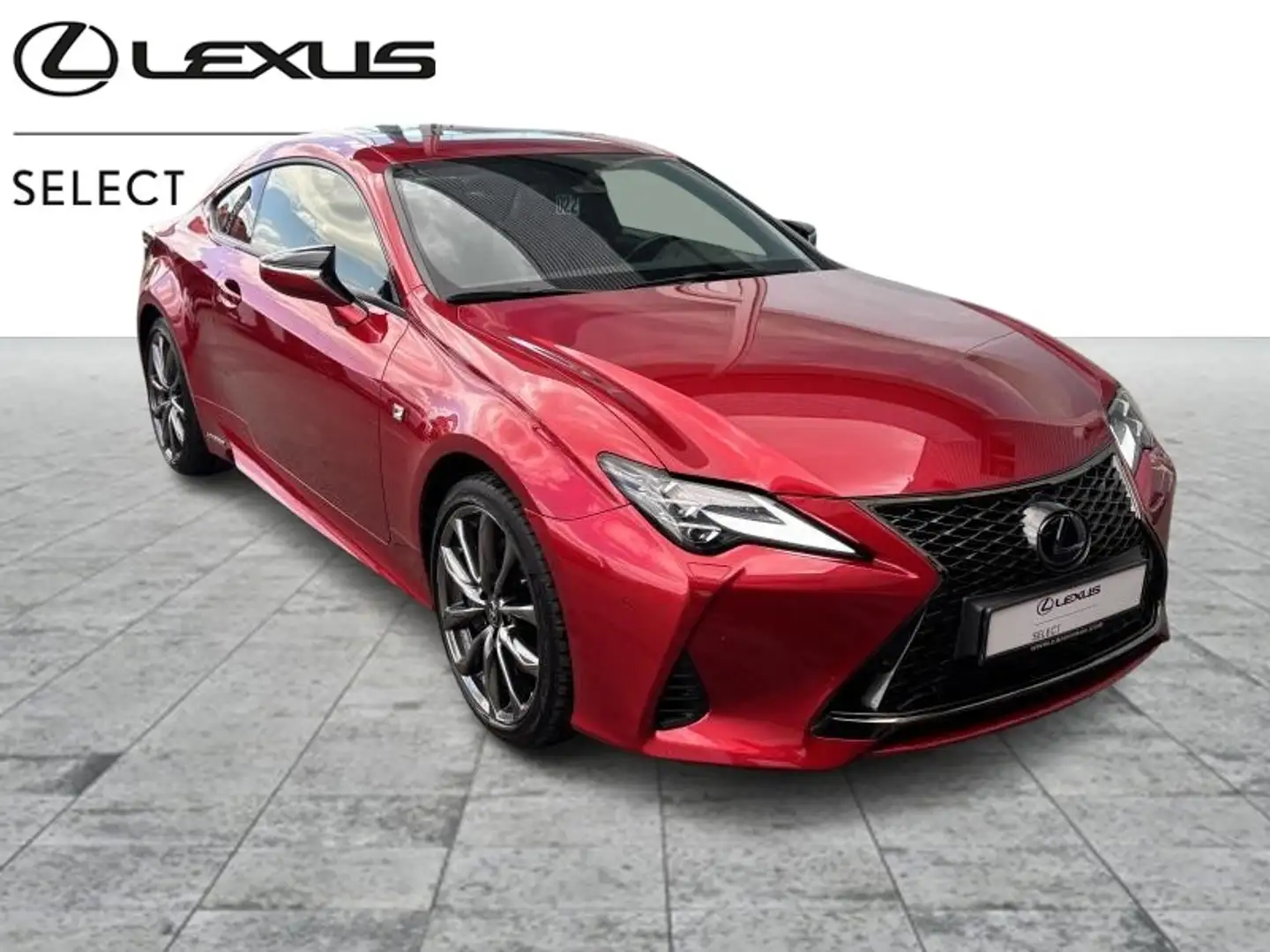 Lexus RC 300h 300H Red - 1