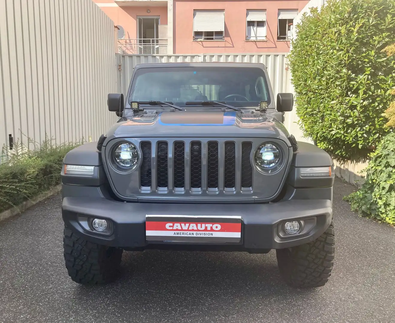 Jeep Wrangler Unlimited 2.0 PHEV ATX 4xe Rubicon - full Grigio - 2