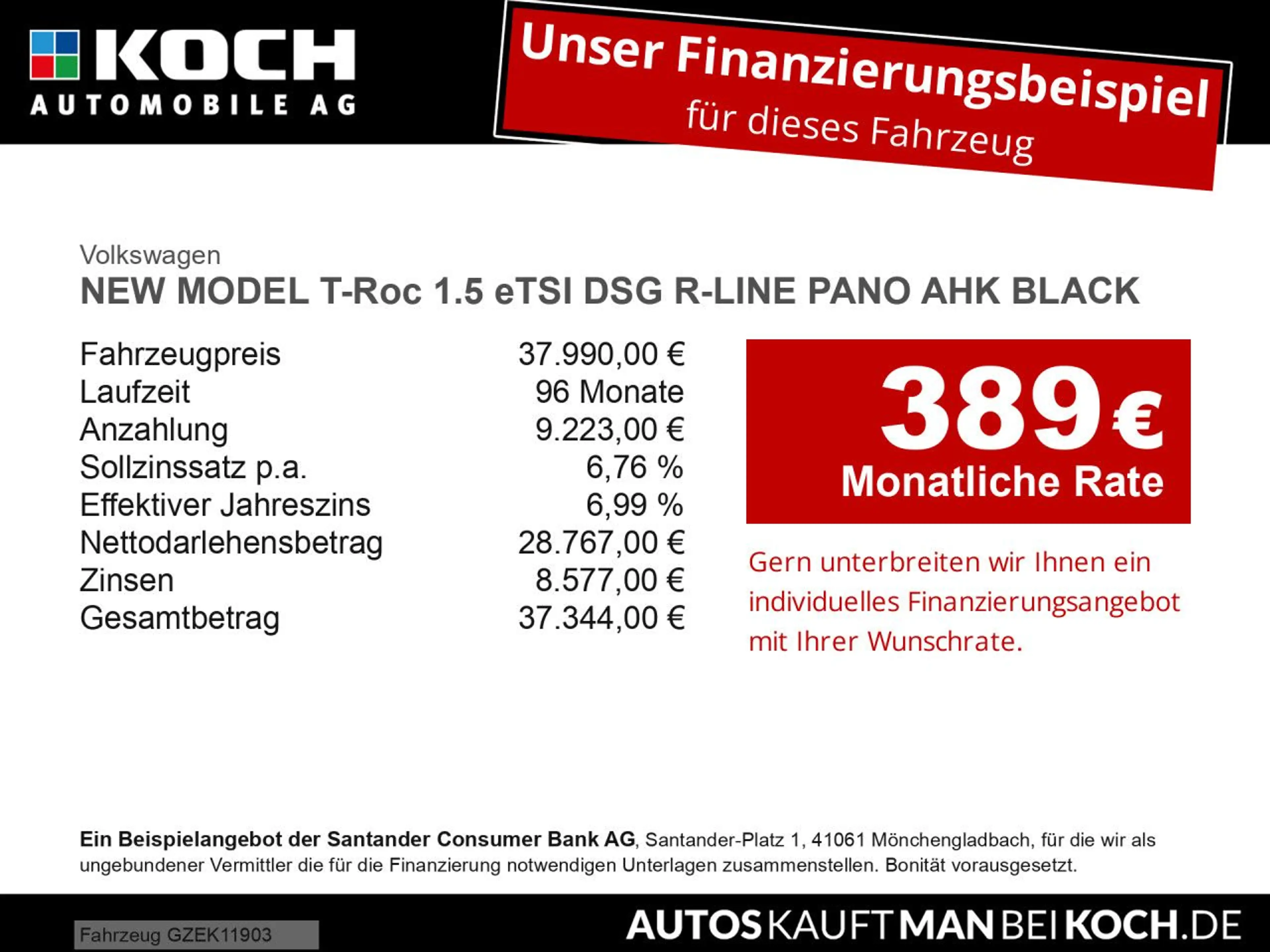 Volkswagen T-Roc NEW MODEL  1.5 eTSI DSG R-LINE PANO AHK BLACK — photo 2