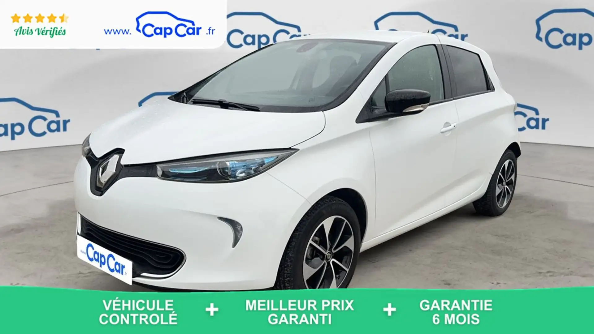 Renault ZOE R90 88 22 kWh Intens Blanc - 1