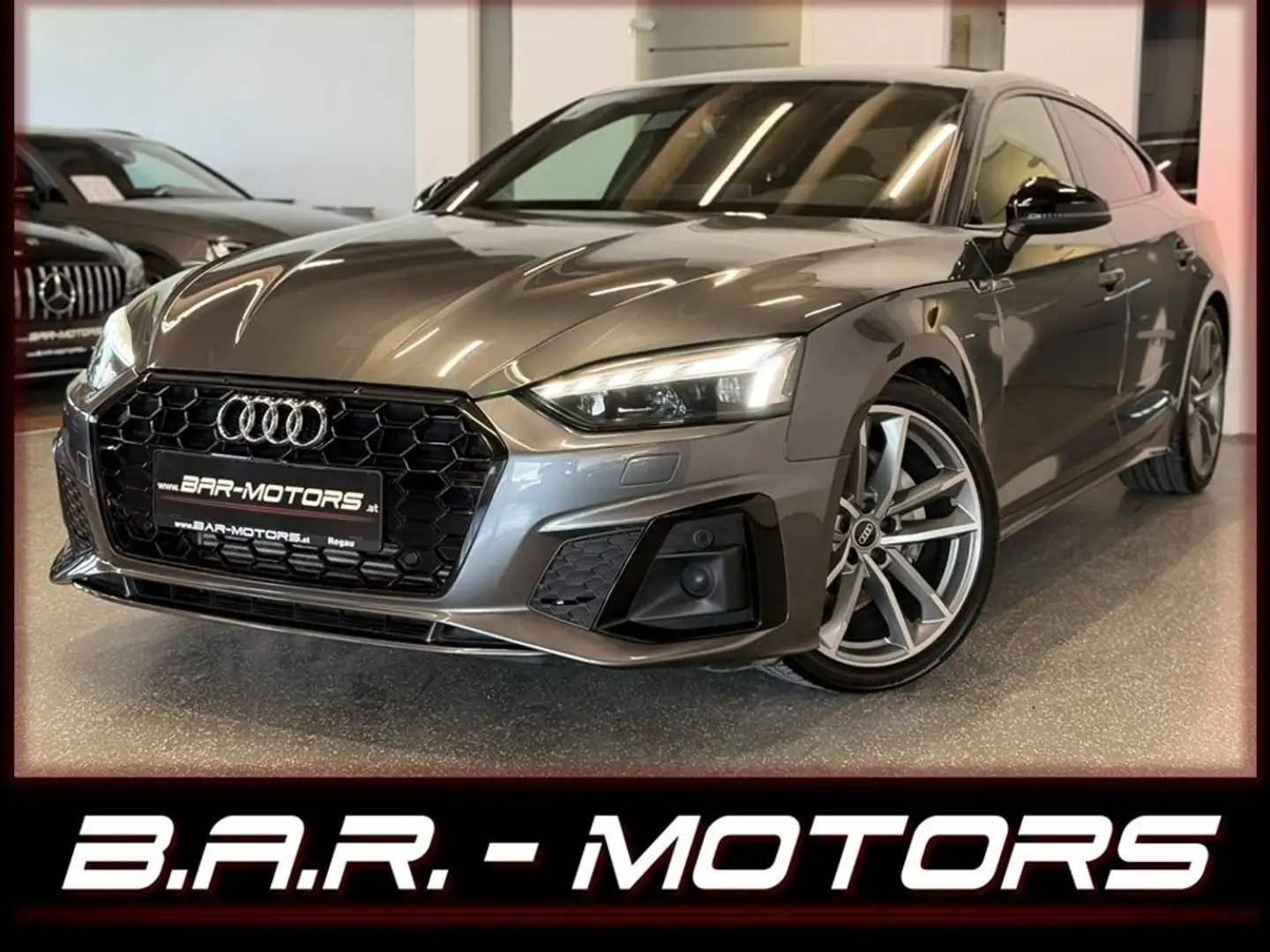 Audi A5 40TFSI 3xSLINE*MATRIX*VIRTUAL*LANE*ACC*KAMERA* Grau - 1