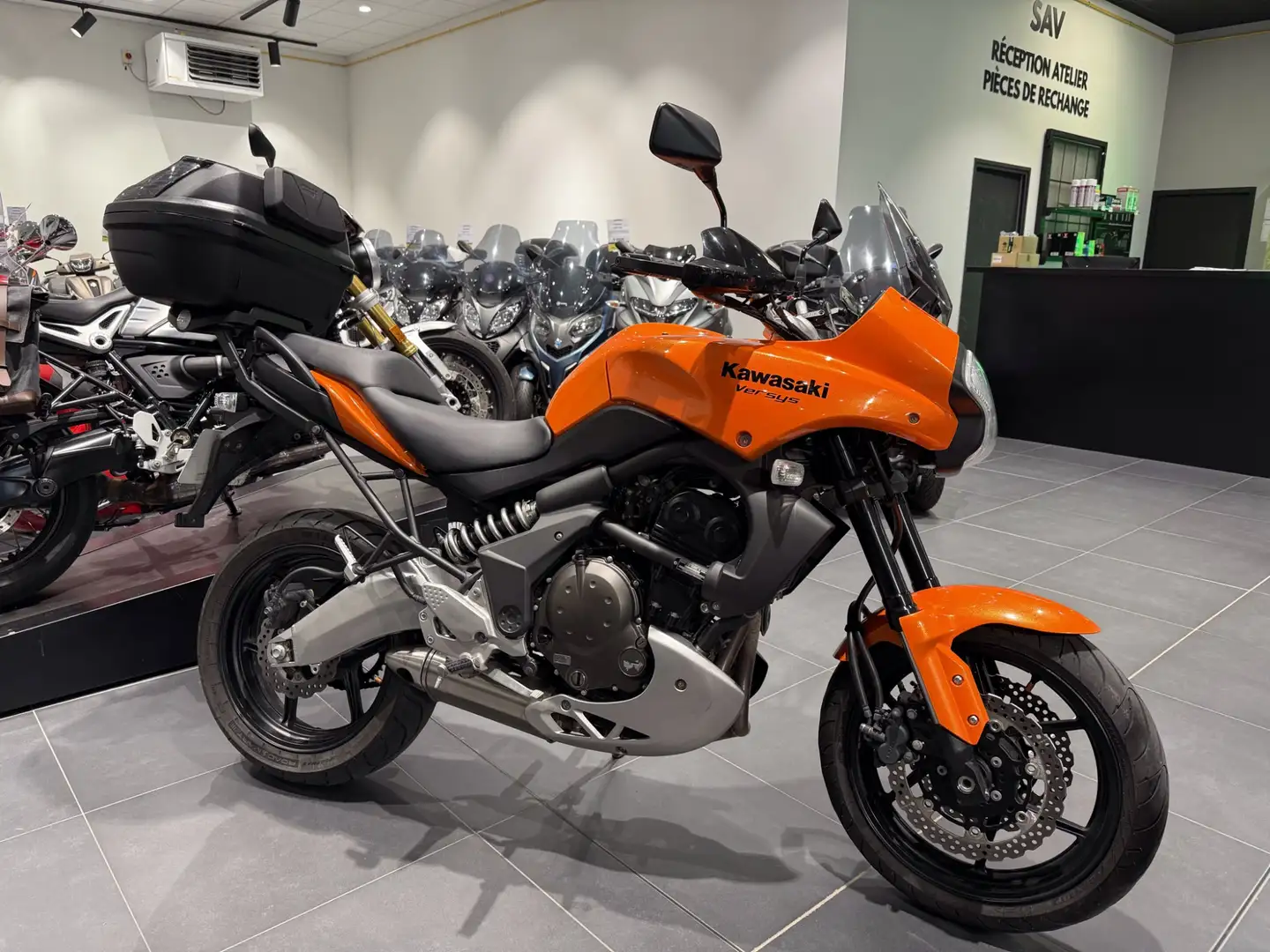 Kawasaki Versys 650 Orange - 2