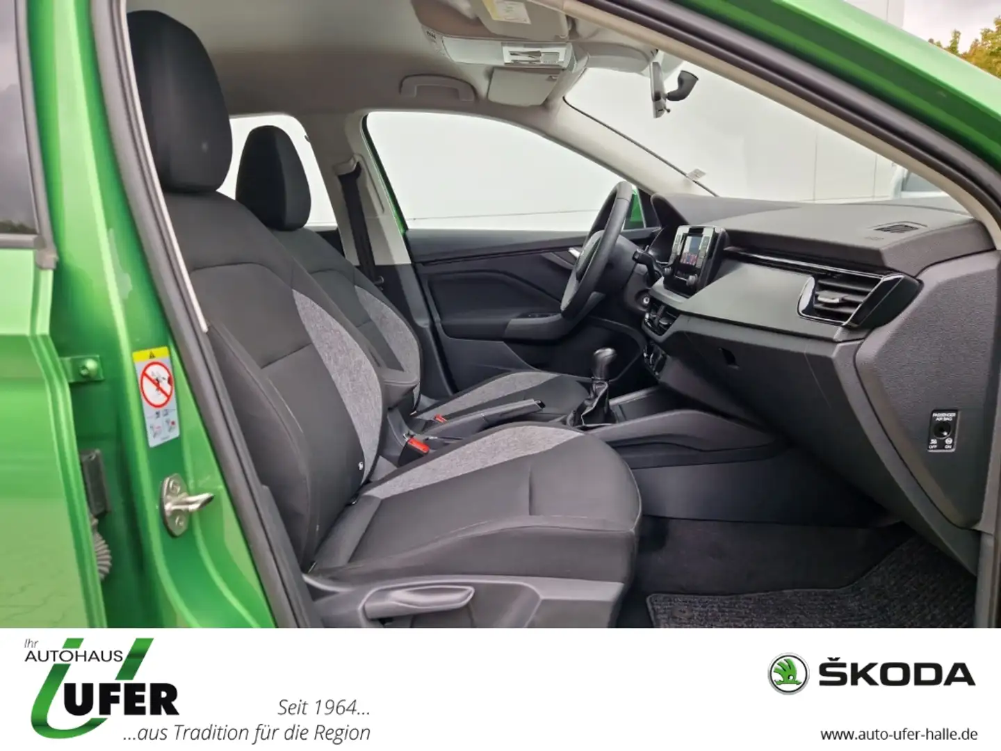 Skoda Scala Active 1.0 TSI PDC SmartLink Sitzheizung Grün - 2
