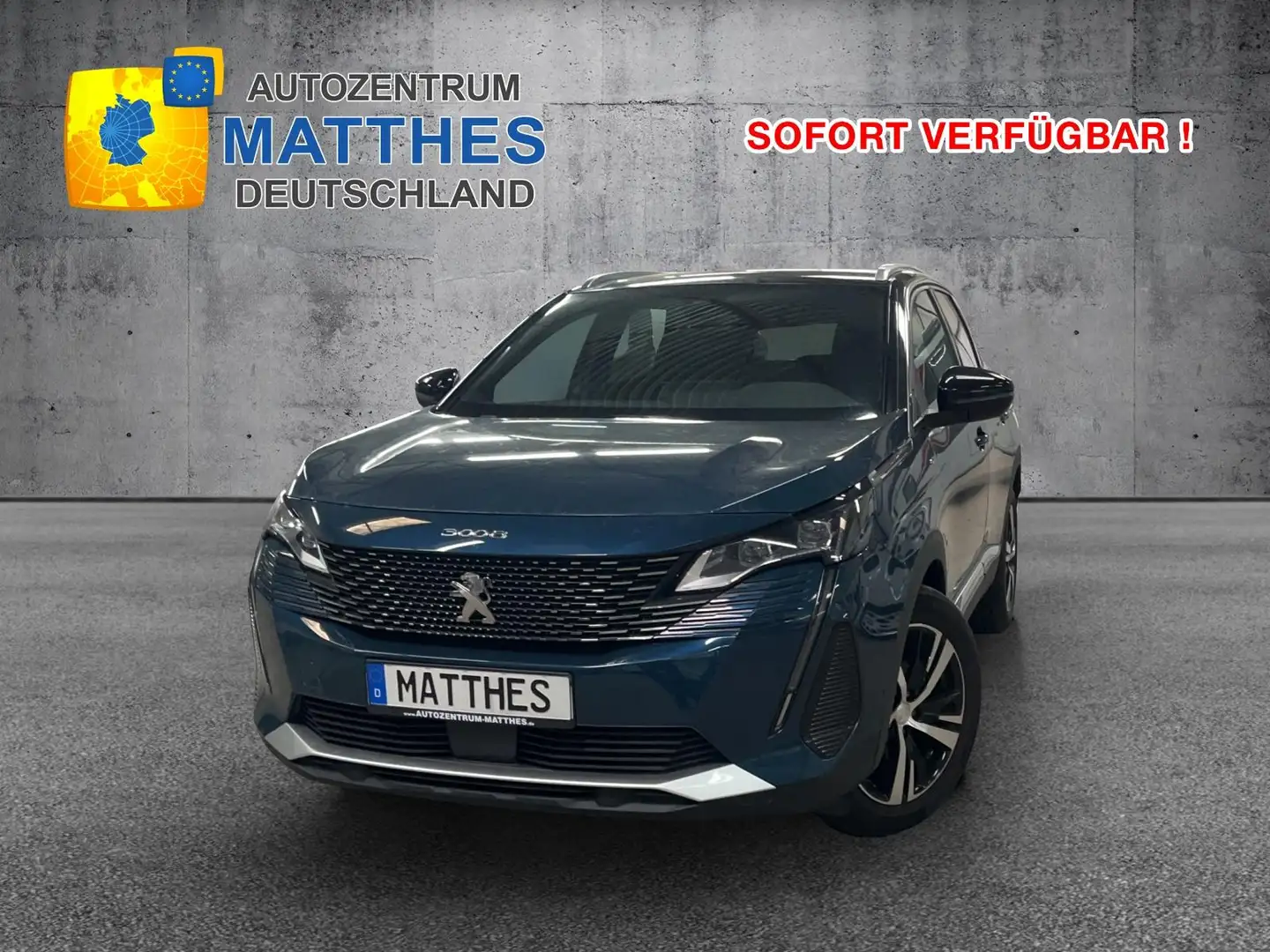 Peugeot 3008 Aktion! SOFORT! GT :NAVI+ WinterPak+ Full LED+ ... Синий - 1