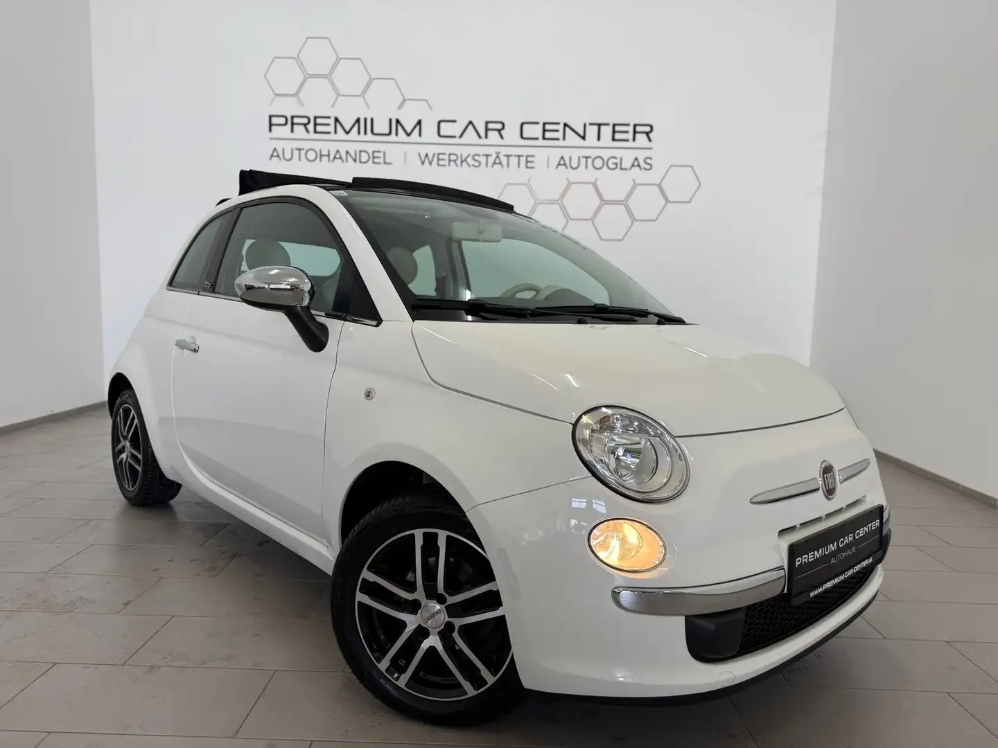 Fiat 500C 1,2 Lounge Pop Star Weiß - 1