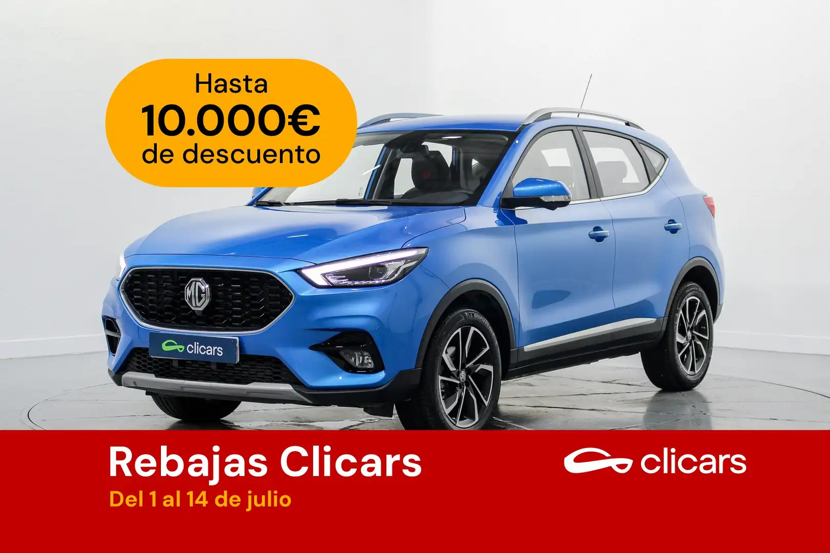 MG ZS 1.0 T-GDI Luxury Aut. 82kW Blanco - 1