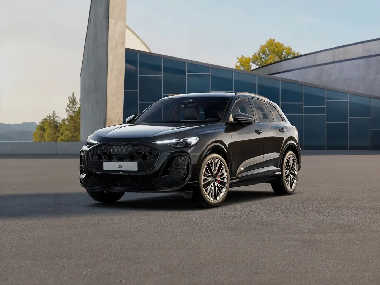 Audi Q5 S line edition identity black |tetto apribile R21 Nero - 1