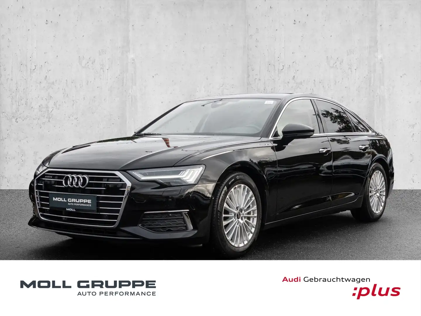 Audi A6 50 3.0 TDI quattro tiptronic design AHK Sthz. Lede Schwarz - 1