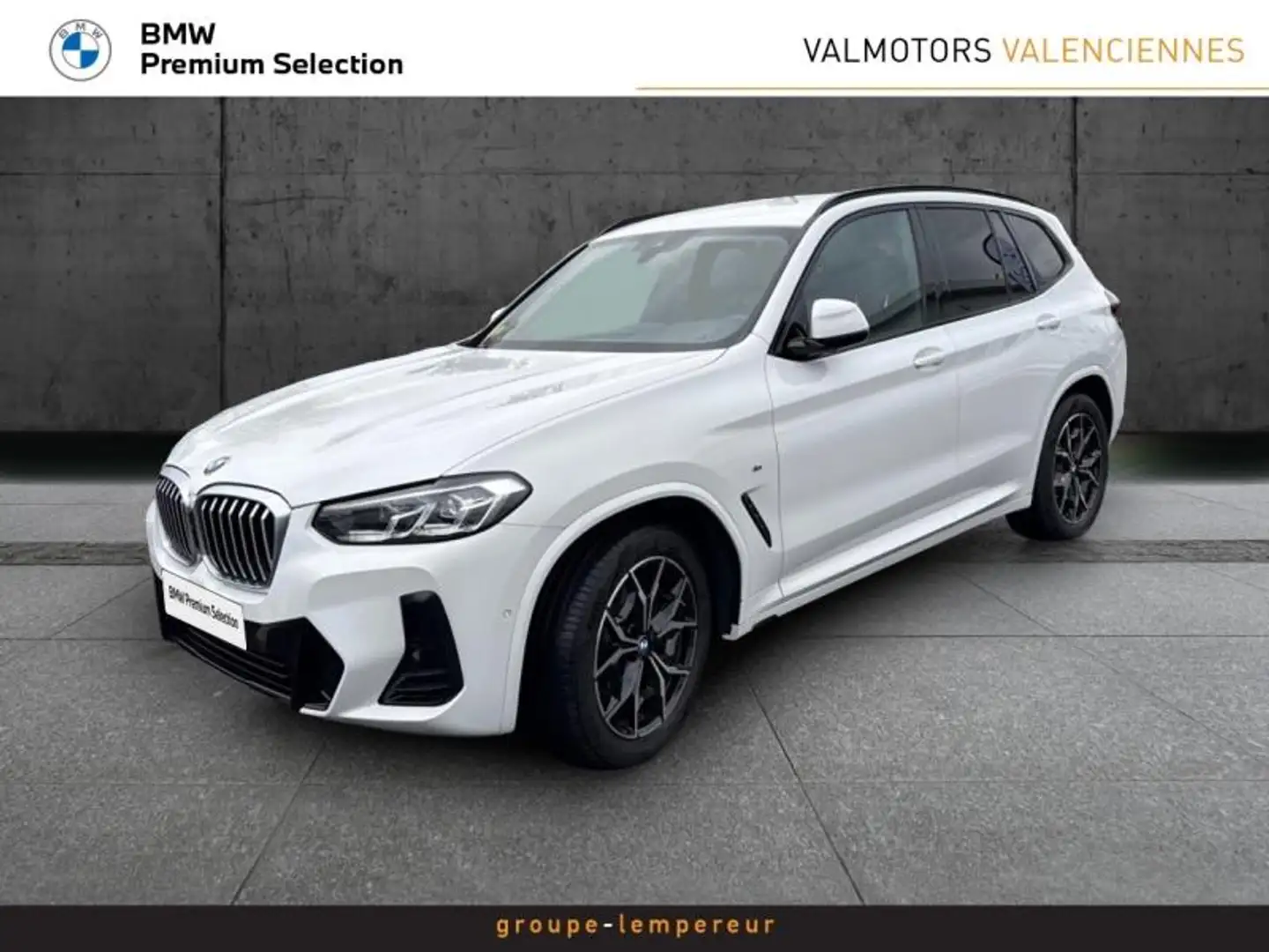 BMW X3 xDrive20d 190ch M Sport Bianco - 1
