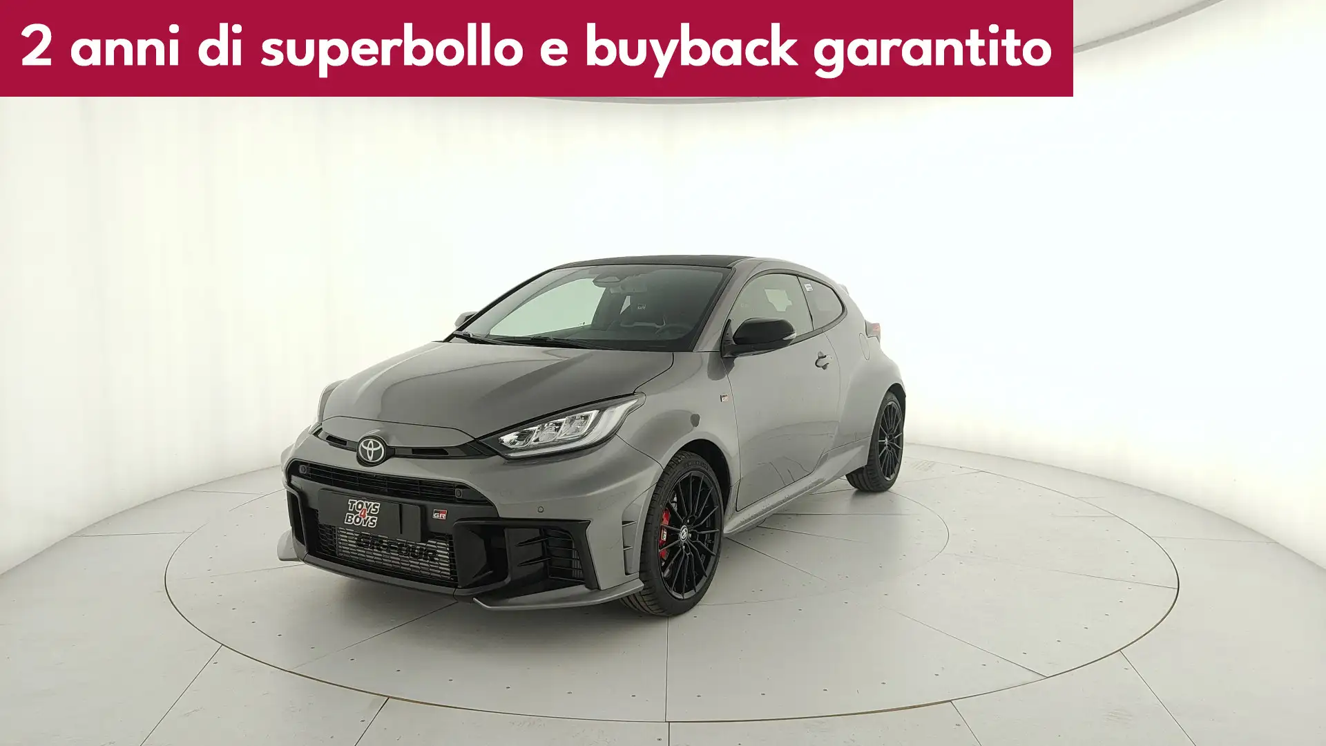 Toyota Yaris Turbo 280cv Argento - 1