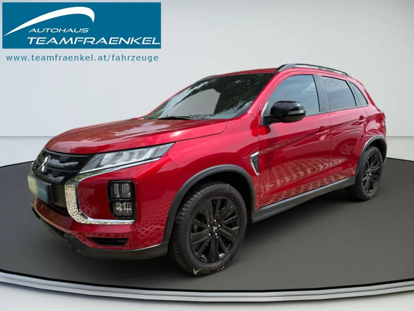 Mitsubishi ASX 2,0 MIVEC CVT 2WD Intense Black Line 20 Rood - 1