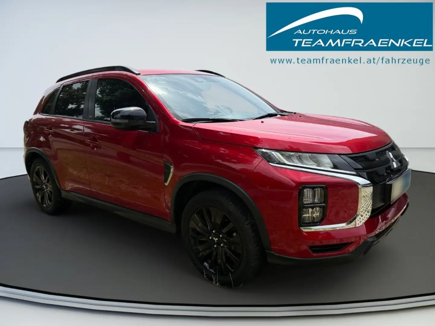 Mitsubishi ASX 2,0 MIVEC CVT 2WD Intense Black Line 20 Rood - 2