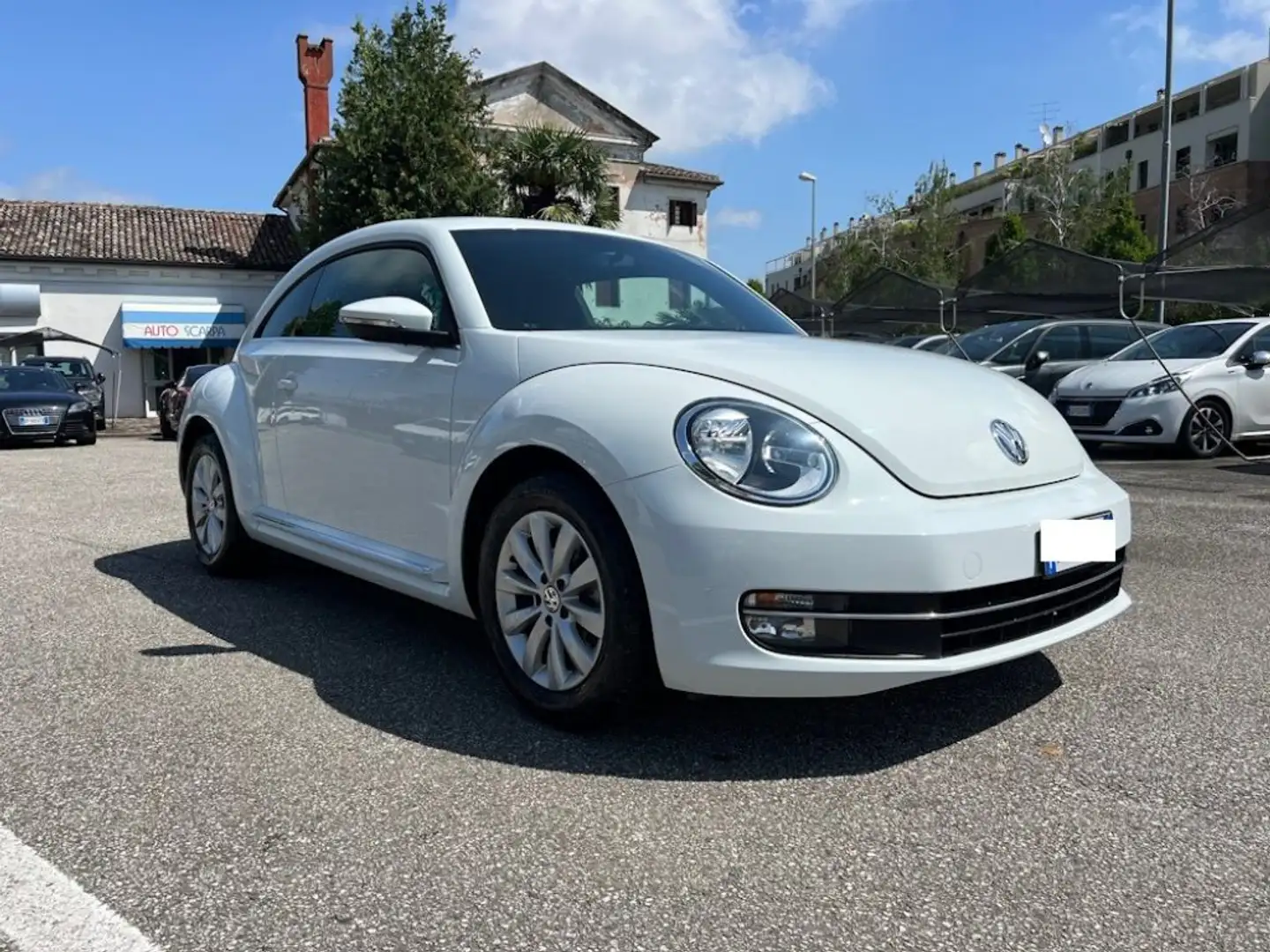 Volkswagen Maggiolino 1.2 TSI Design KM AUTO PER NEOPATENTATI Blanco - 1