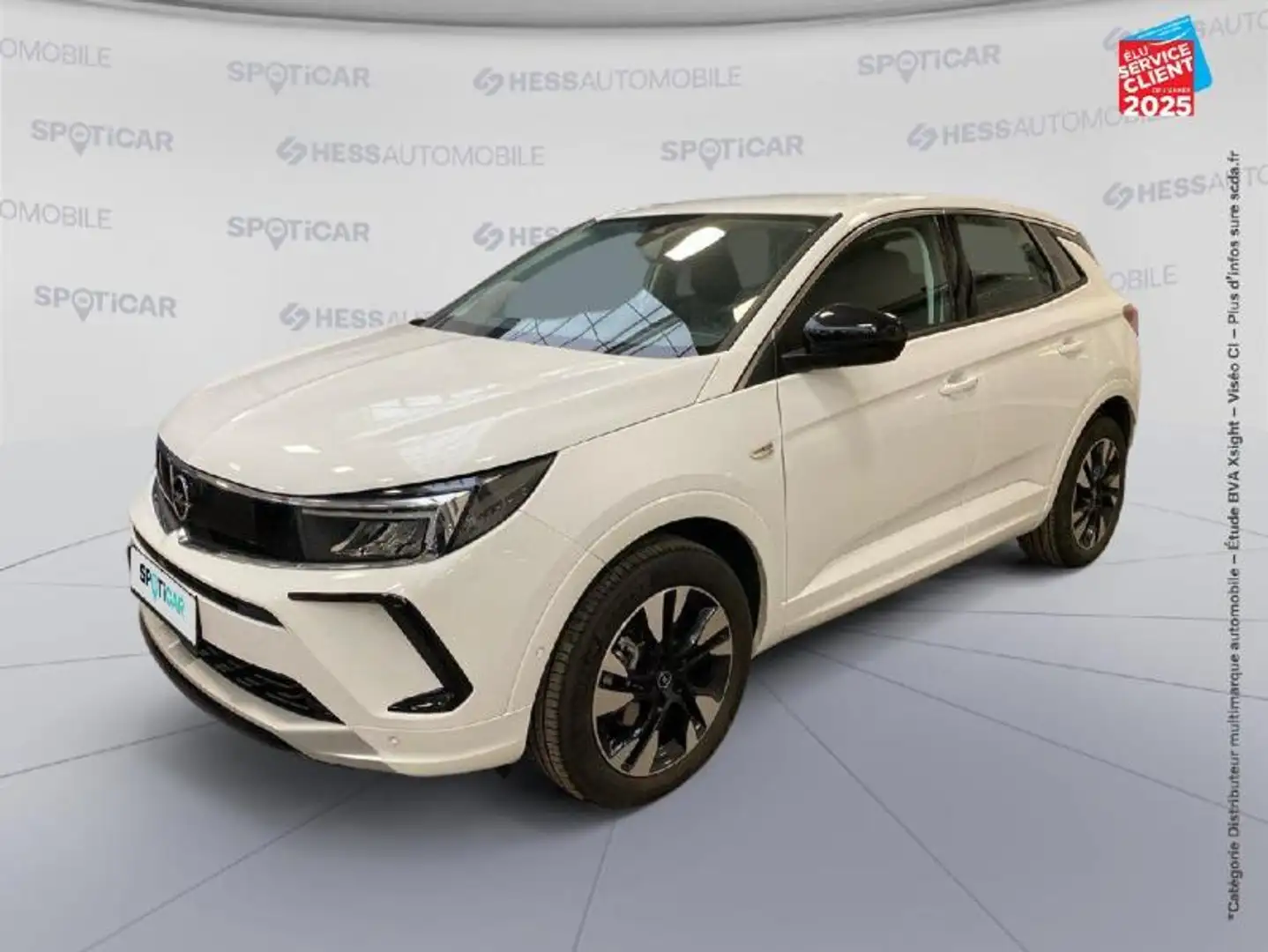 Opel Grandland 1.2 Turbo 130ch Design\u0026Tech BVA8 Blanc - 1