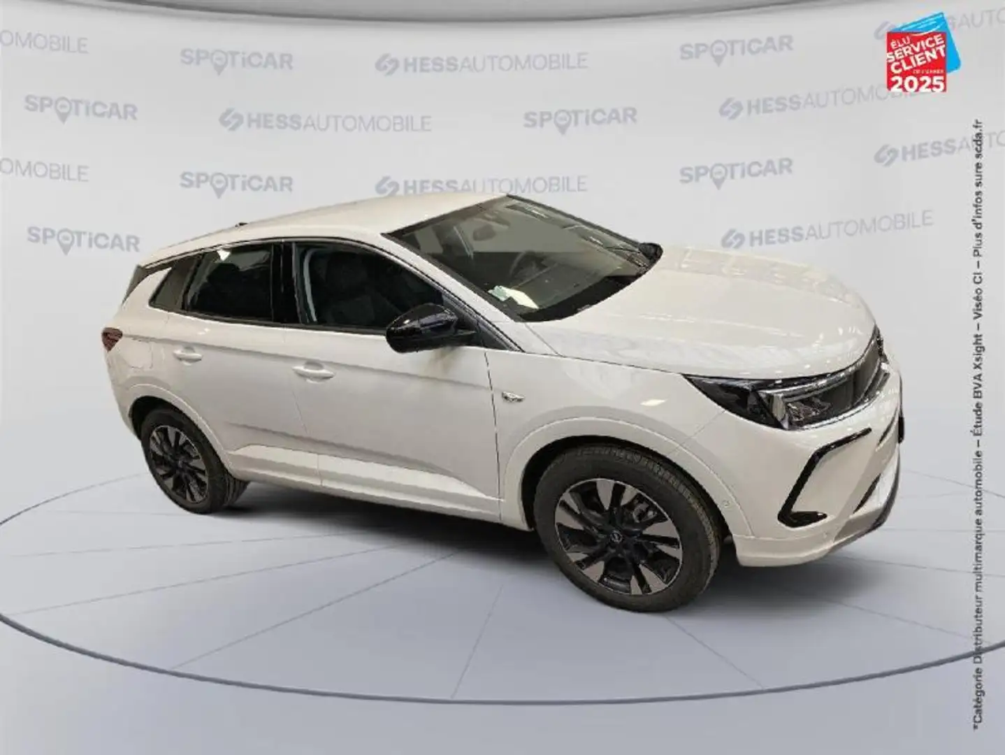 Opel Grandland 1.2 Turbo 130ch Design\u0026Tech BVA8 Blanc - 2