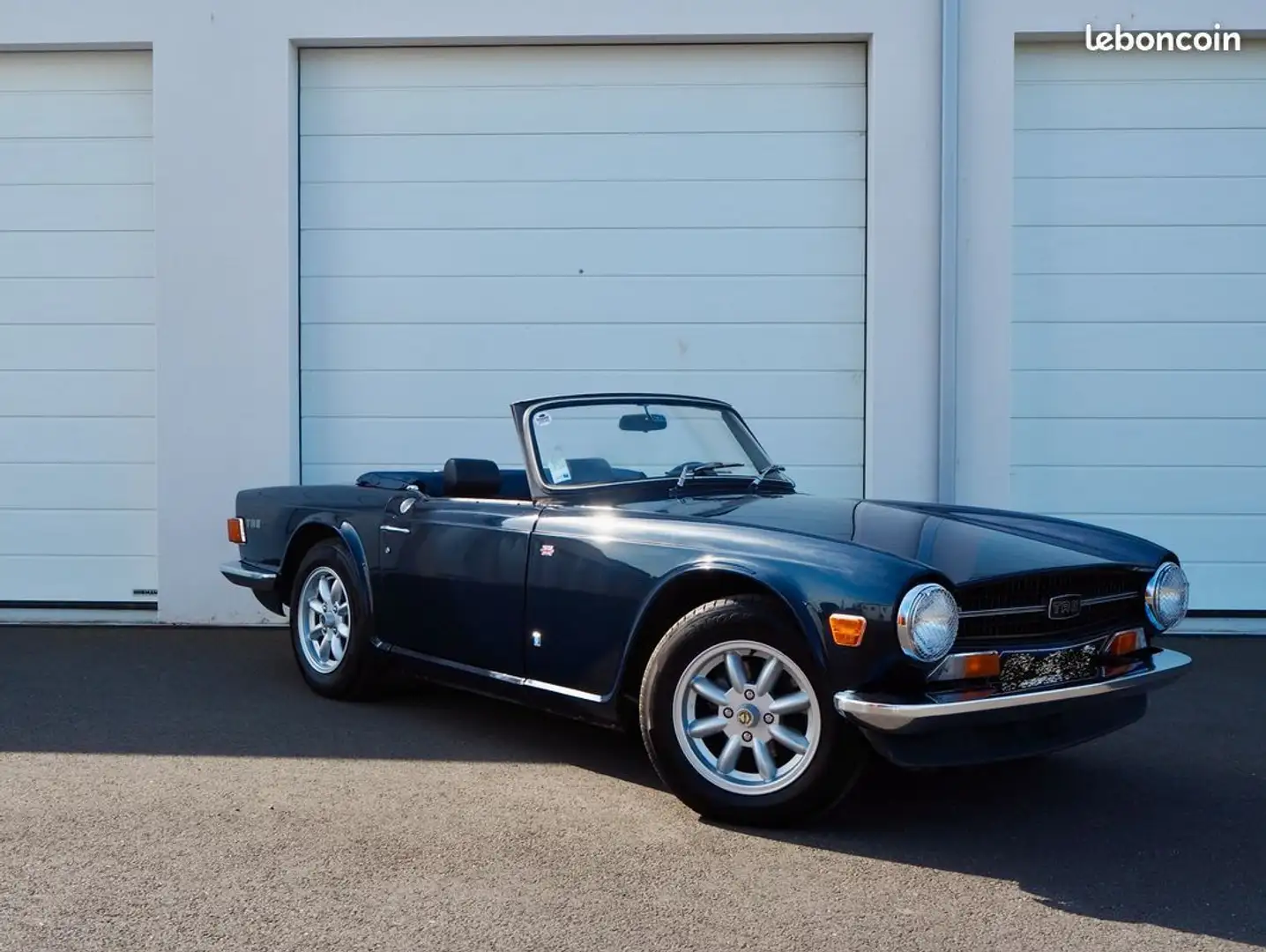 Triumph TR3 TR TR6 PI injection Overdrive 1973 Bleu - 1