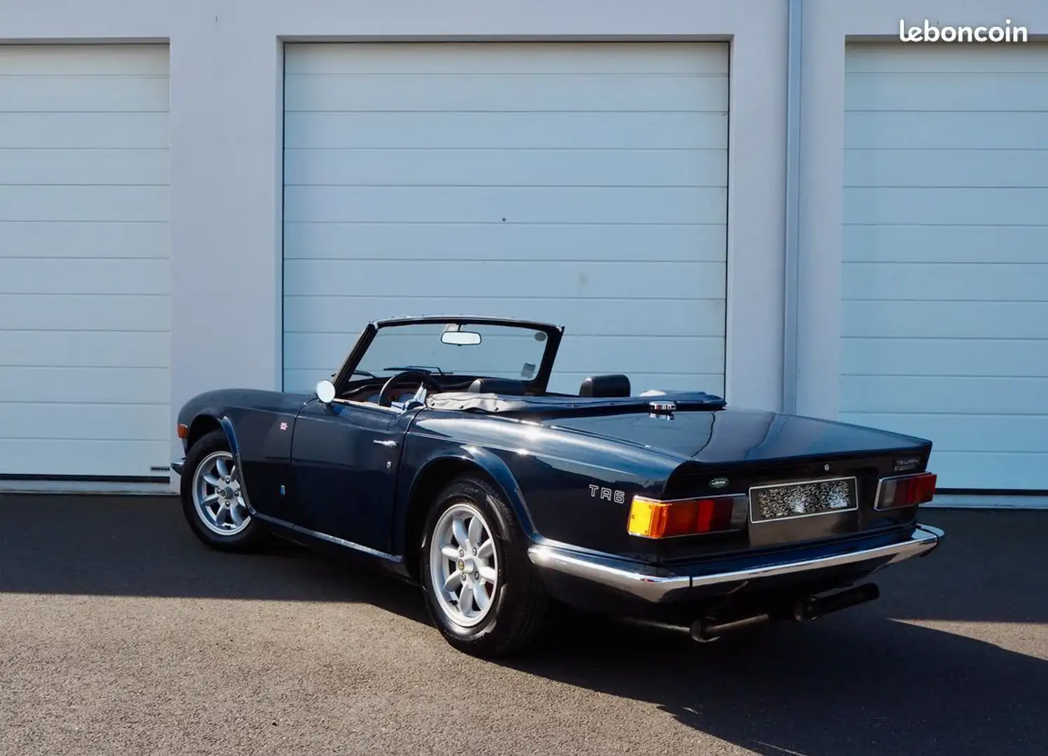 Triumph TR3 TR TR6 PI injection Overdrive 1973 Bleu - 2