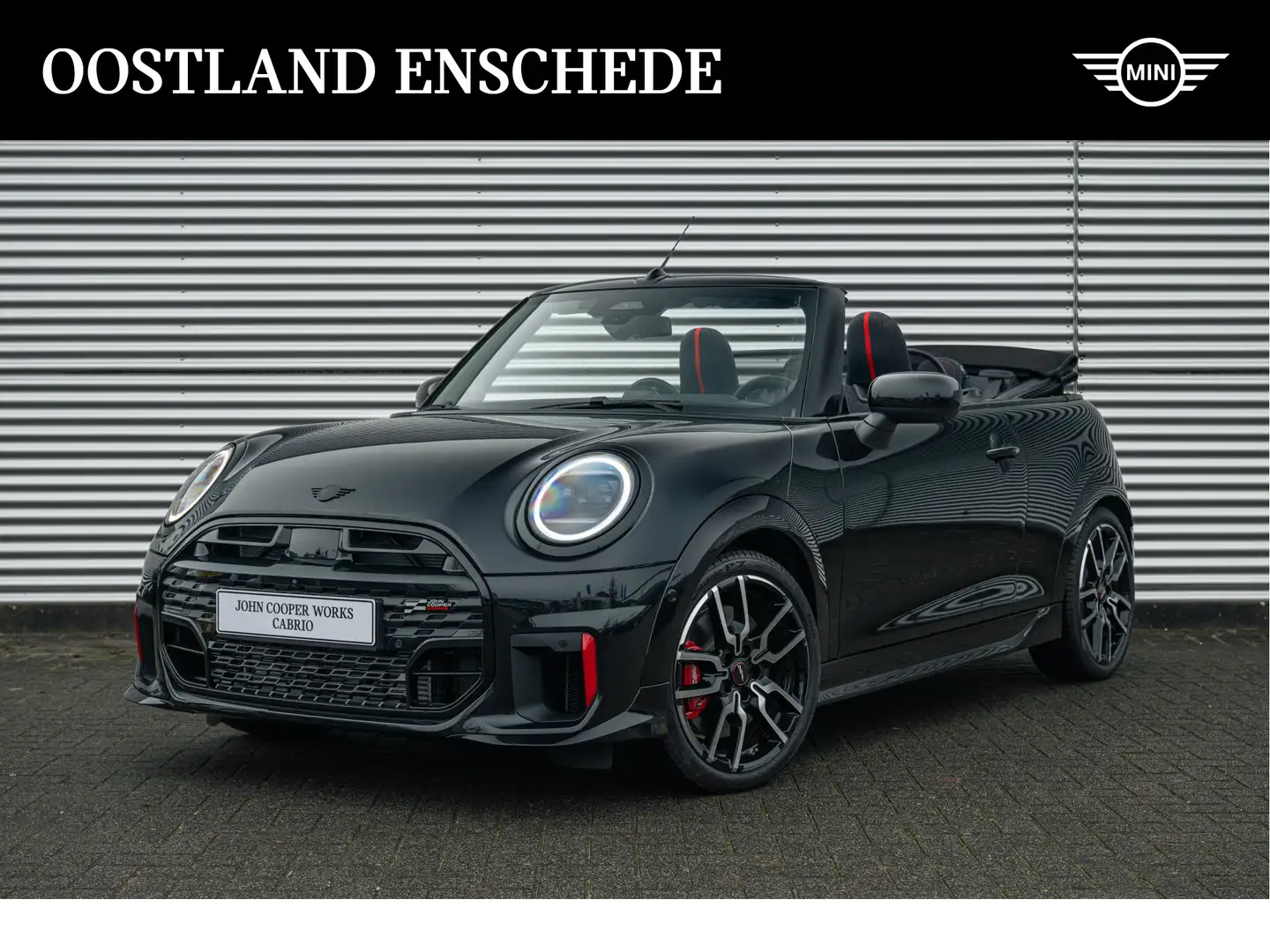 MINI John Cooper Works Cabrio Automaat / Pakket XL / 18" JCW Lap Spoke 2-tone Zwart - 1
