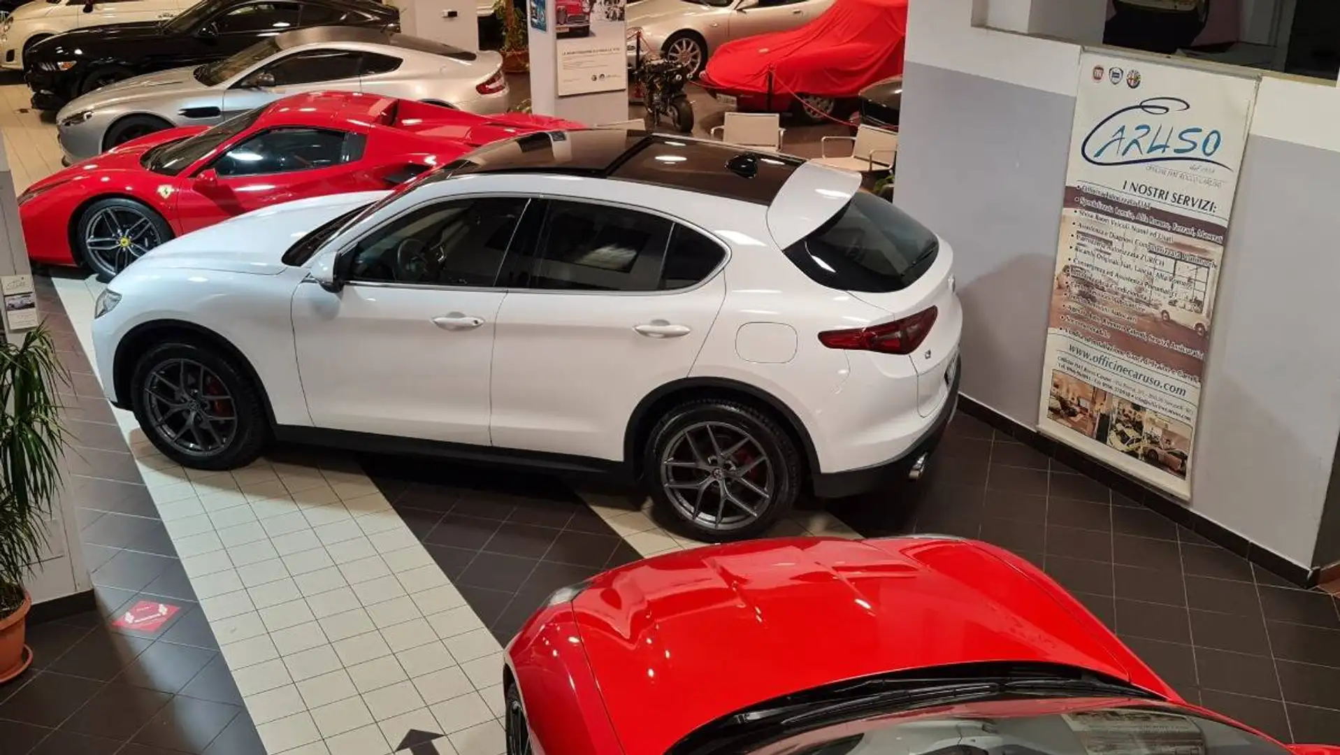 Alfa Romeo Stelvio 2.2 t Executive Q4 210cv *GARANZIA ALFA 24M* Weiß - 2