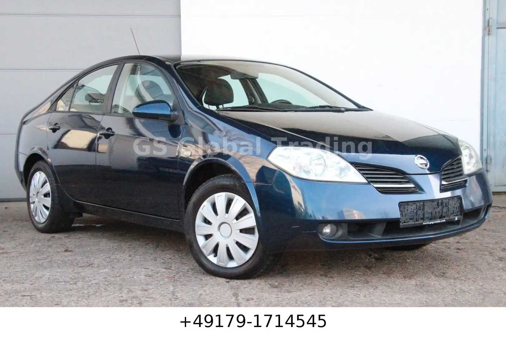 Nissan Primera 1.8 Acenta 1-Hand Autm. RFK Navi MFL BC Blue - 2