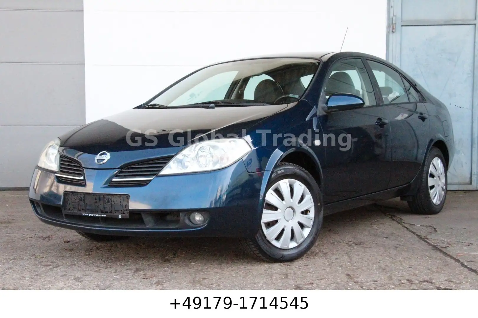 Nissan Primera 1.8 Acenta 1-Hand Autm. RFK Navi MFL BC Bleu - 1