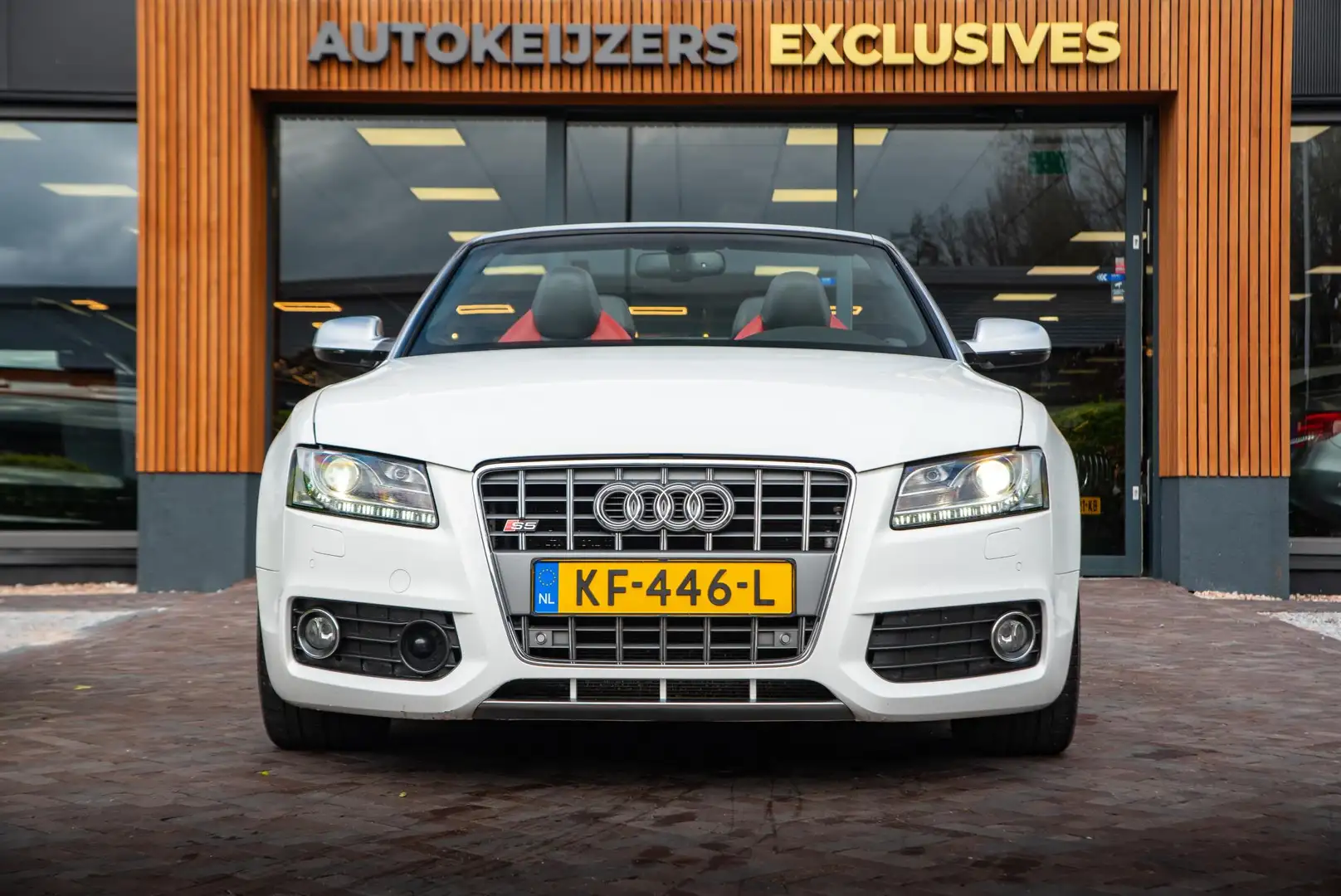 Audi S5 Cabriolet 3.0 TFSI S5 quattro B&O Adapt. Cruise Ca Blanc - 2