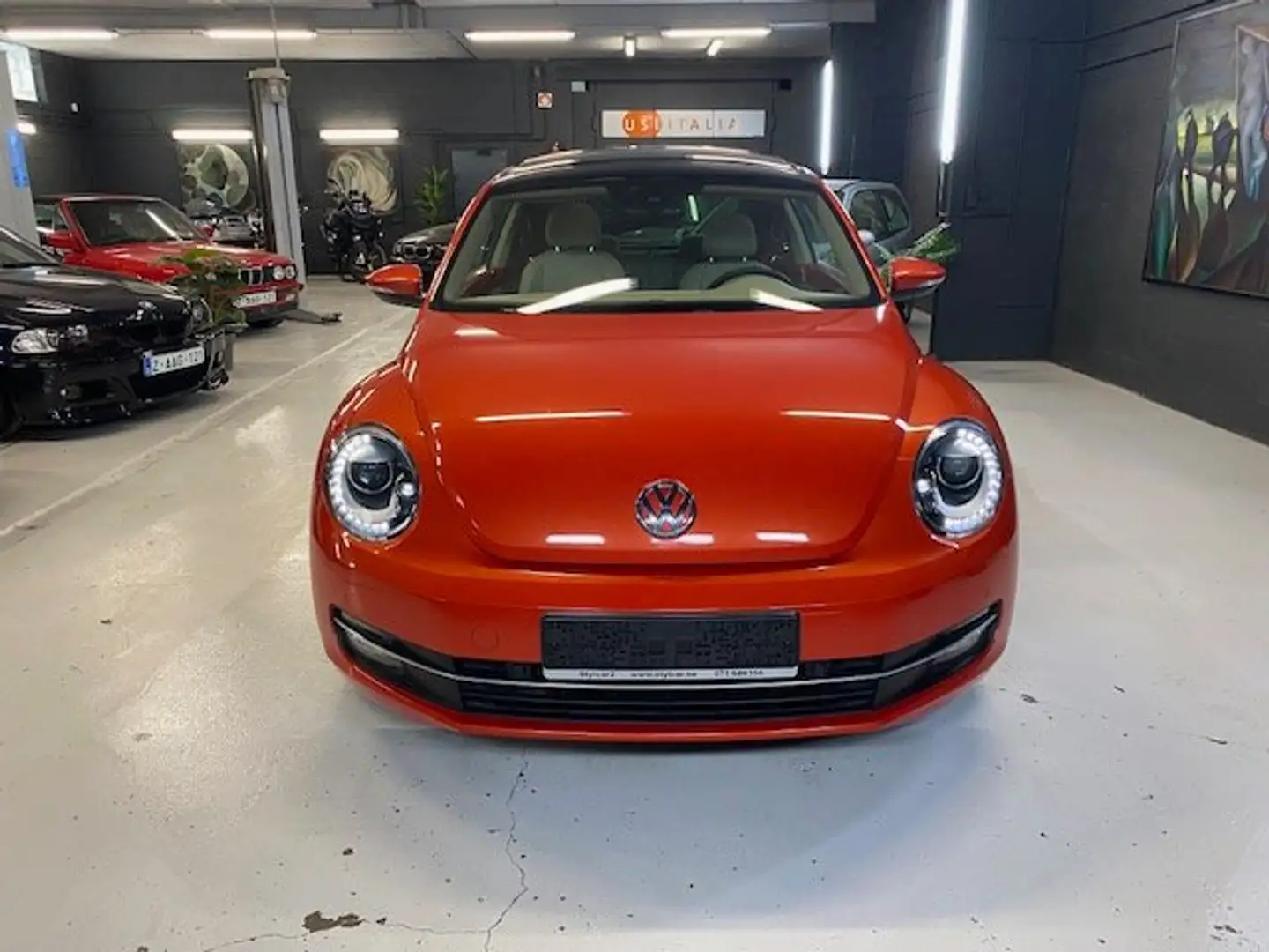 Volkswagen Beetle 2.0 CR TDi **DESIGN** DSG * 12 MOIS DE GARANTIE** Naranja - 2