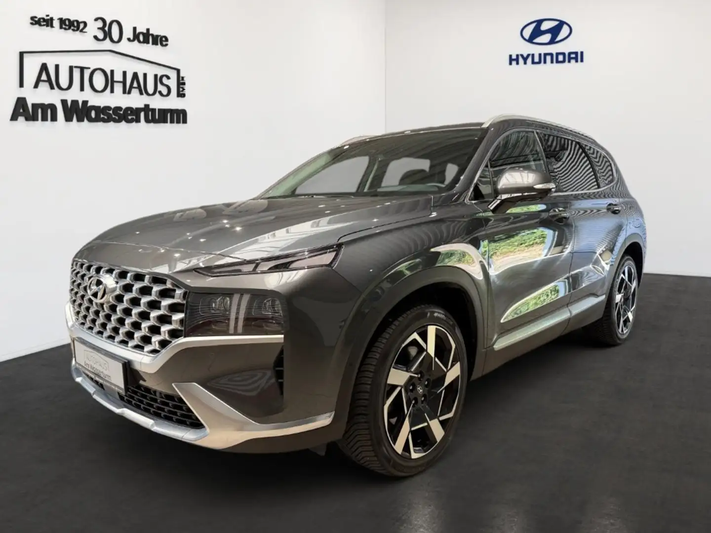 Hyundai SANTA FE 2.2 CRDI 4WD 8DCT Prime Assistenzpaket AHK Grün - 1