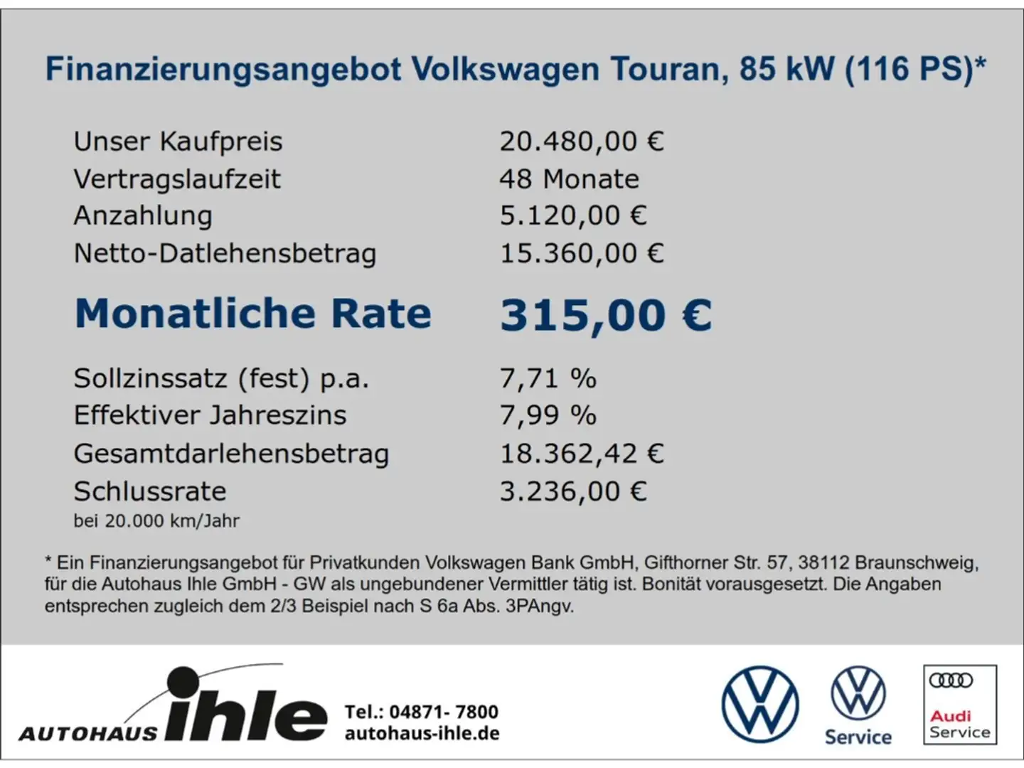 Volkswagen Touran 1,6 TDI Join STANDHEIZUNG+LED-SCHEINWERFER+PARKASS Grau - 2