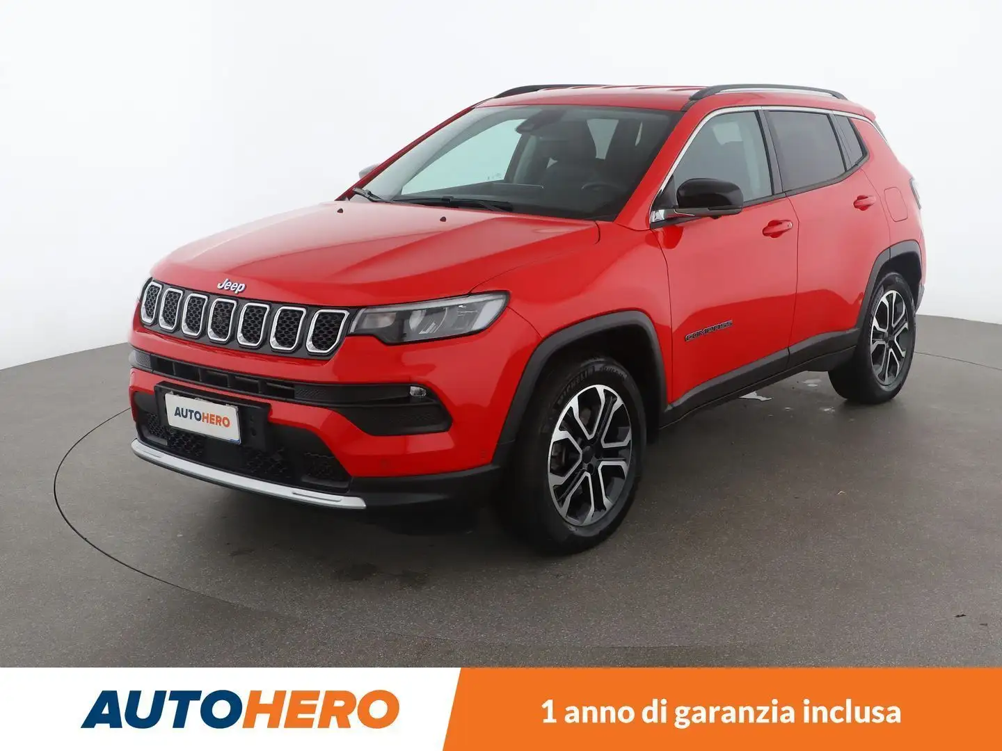 Jeep Compass 1.3 T4 4xe Plug-in Hybrid Limited 190CV  4xe PHEV Rosso - 1