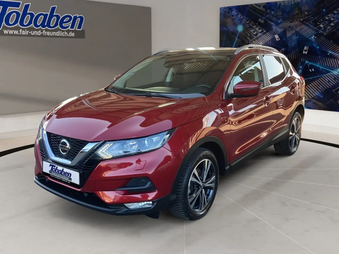 Nissan Qashqai Acenta + Navi + Panorama Rojo - 1