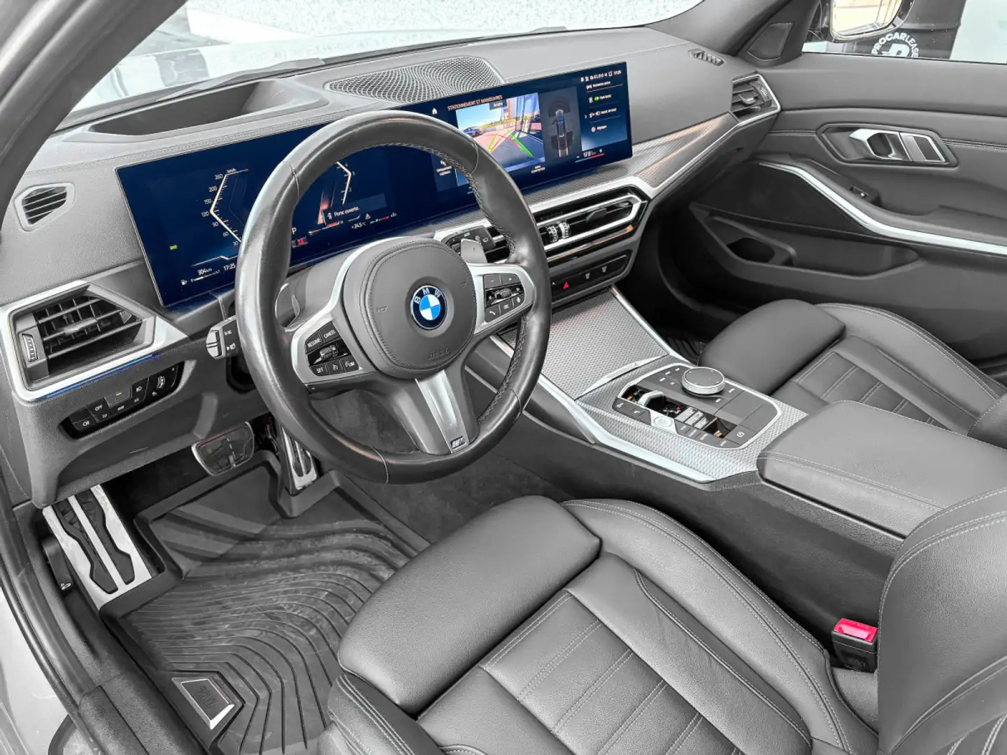 BMW 340 Touring M340 d xDrive/Pano/HUD/Camera/19/ACC/VOLL Gris - 2